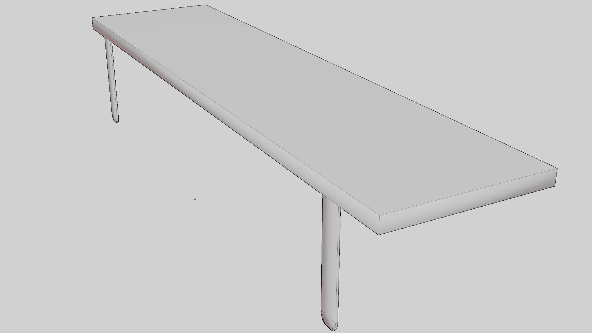 Old Shelf 2 - game ready Low-poly 3D model_14