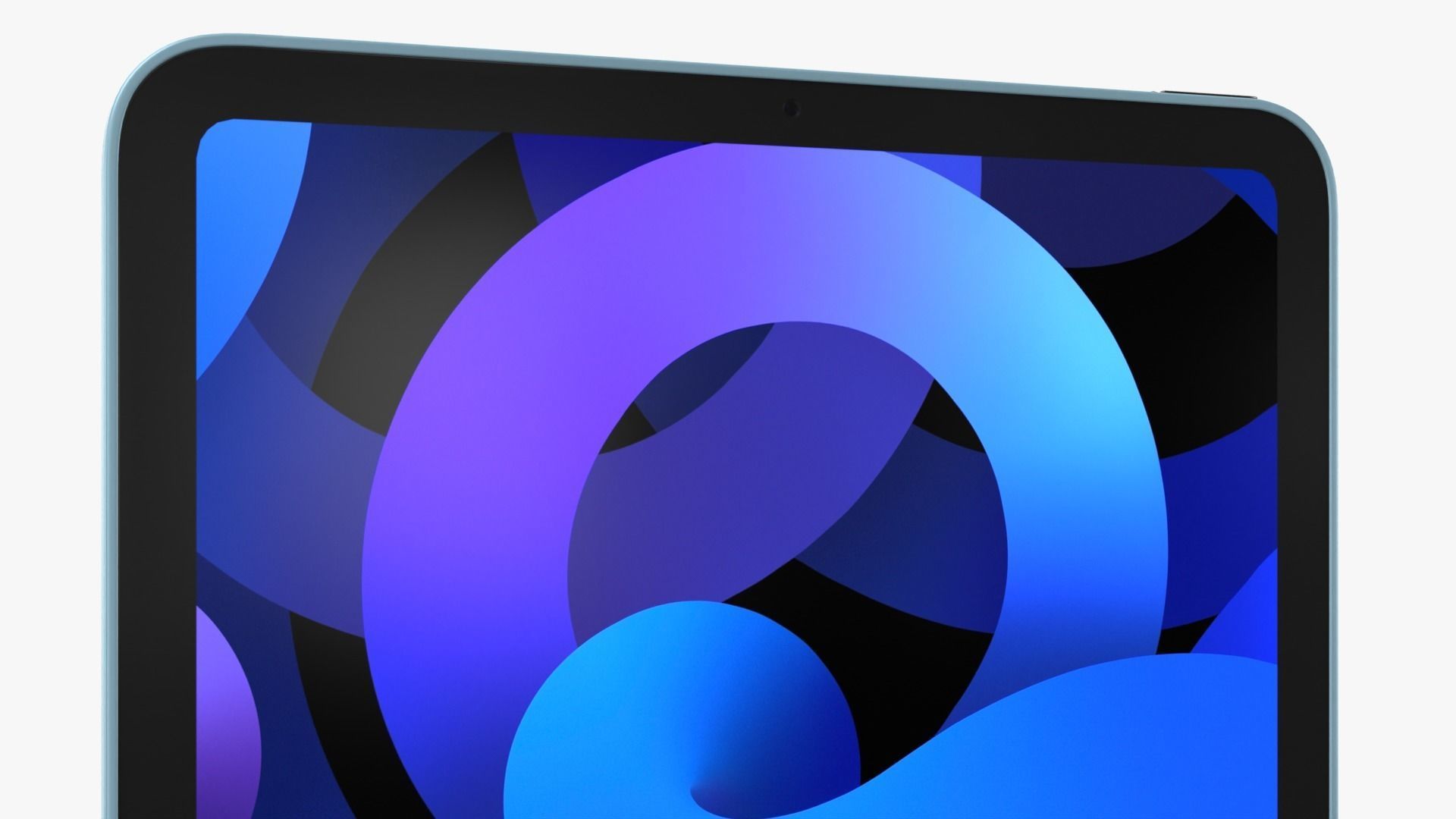 iPad Air Blue 2022 3D model_8