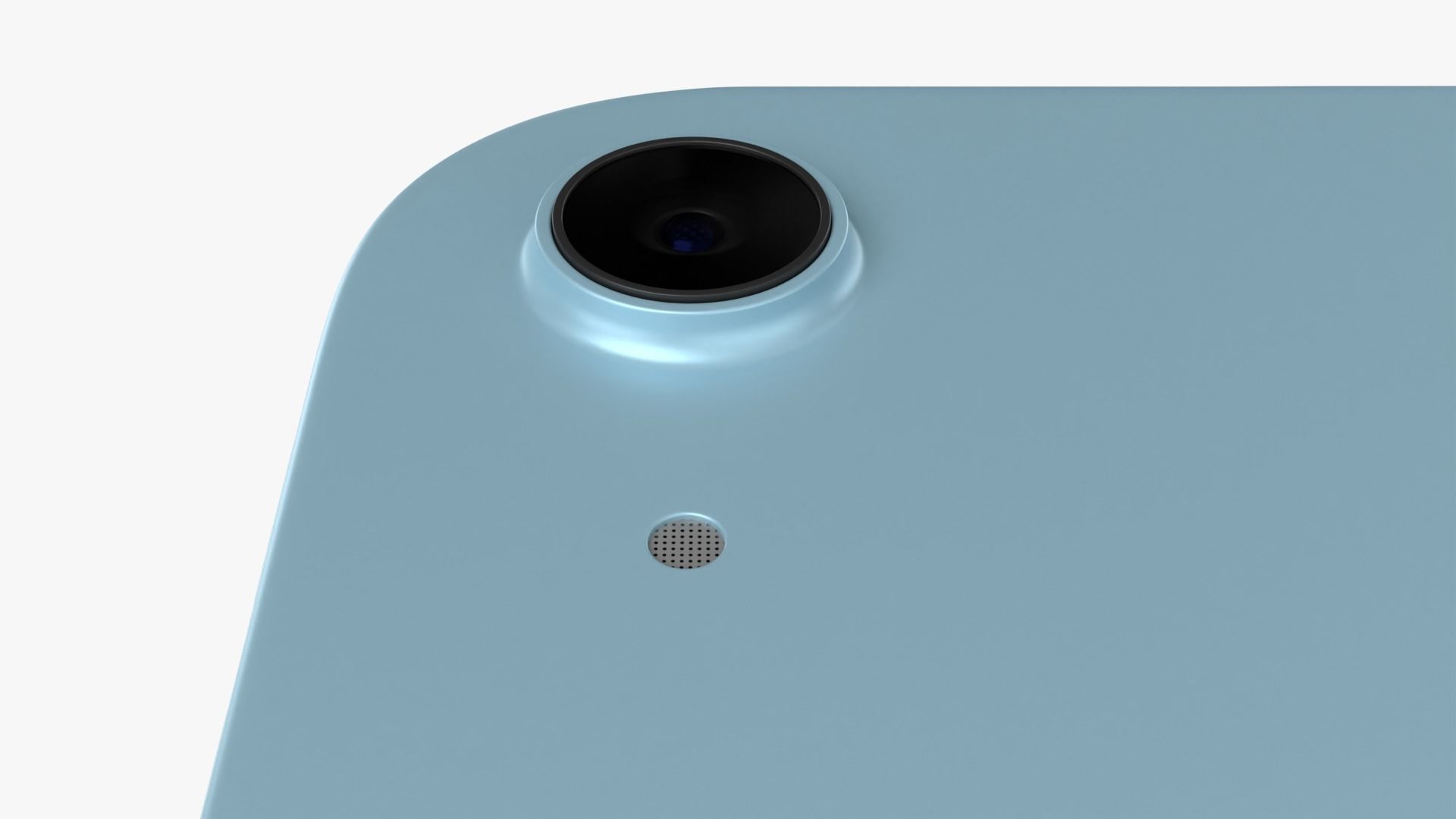 iPad Air Blue 2022 3D model_10