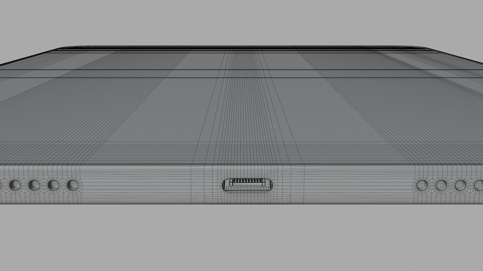 iPad Air Blue 2022 3D model_17