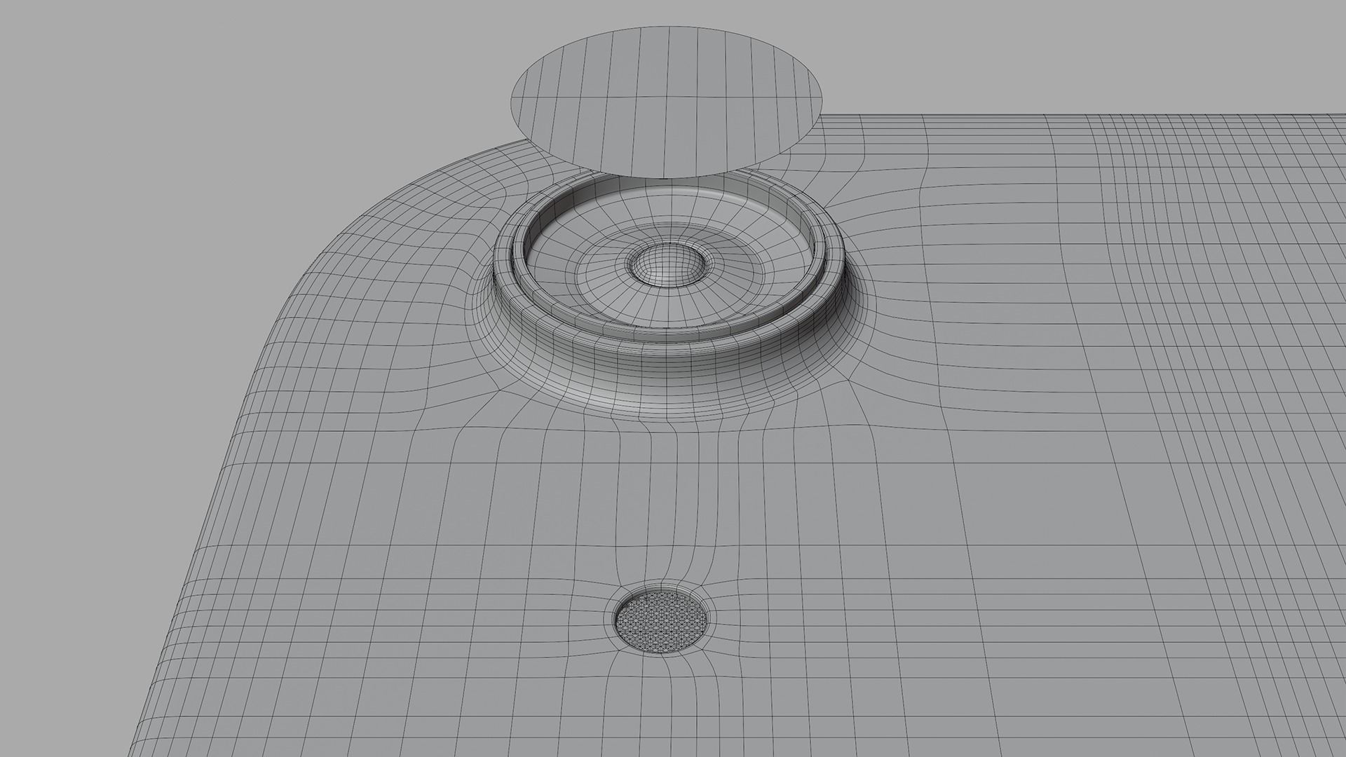 iPad Air Blue 2022 3D model_21