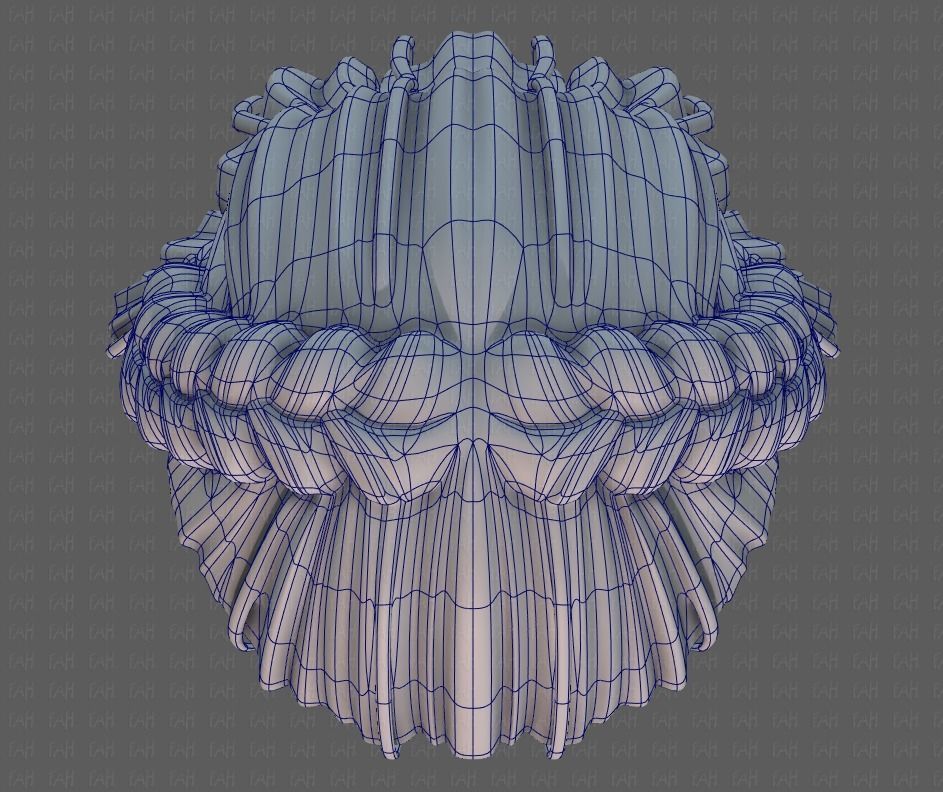 3D Hair style for girl V101 Low-poly 3D model_34