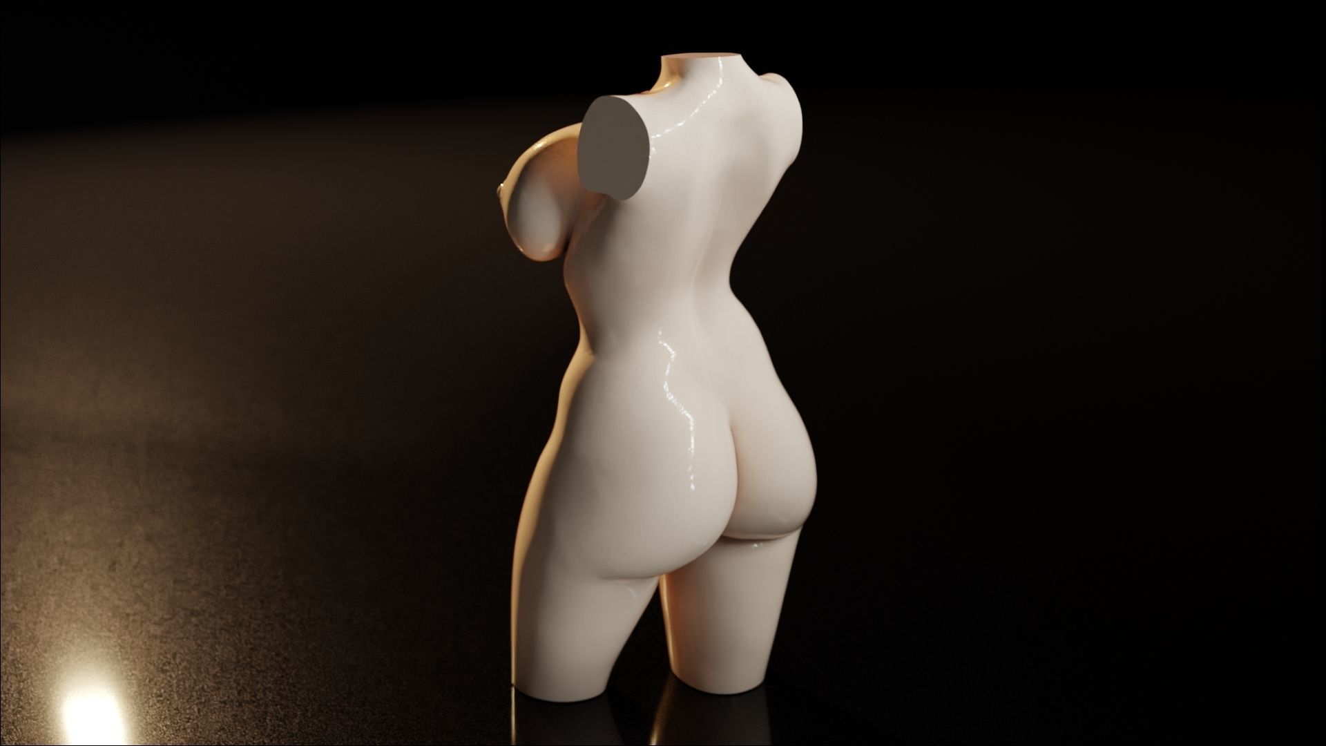 Sexy Woman Statue 7 3D print model_24