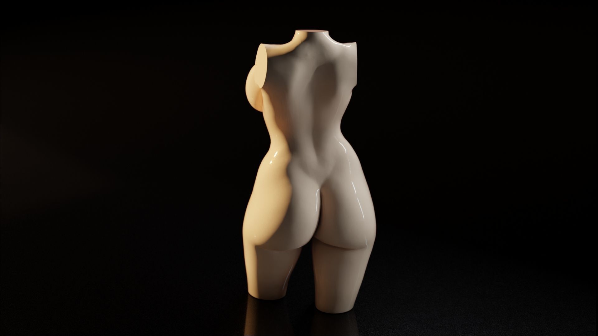 Sexy Woman Statue 7 3D print model_25