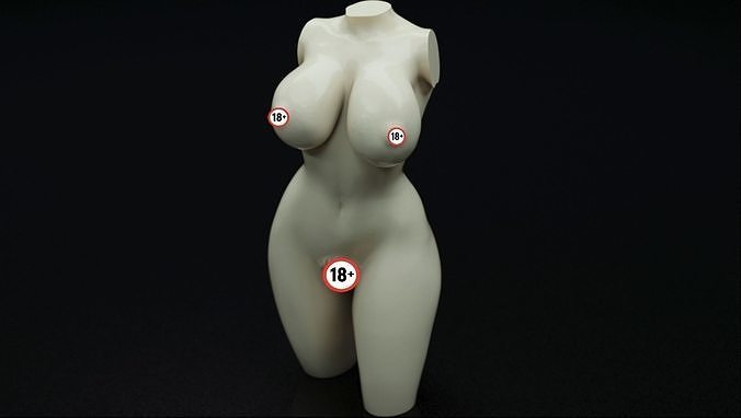 Sexy Woman Statue 7 3D print model