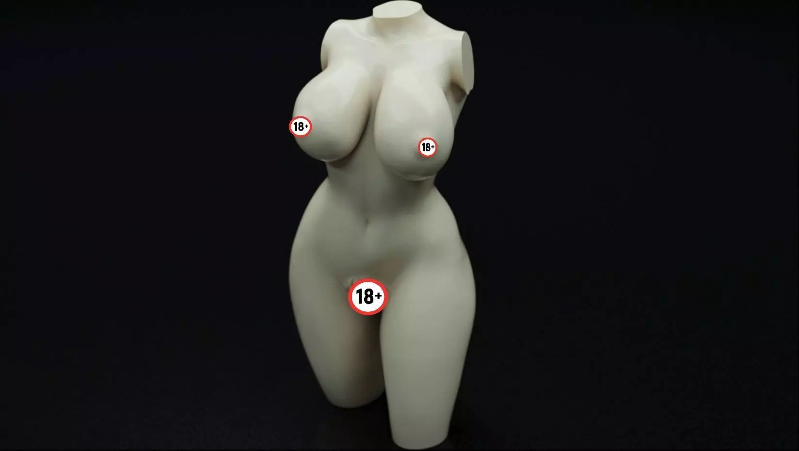 Sexy Woman Statue 7 3D print model_0