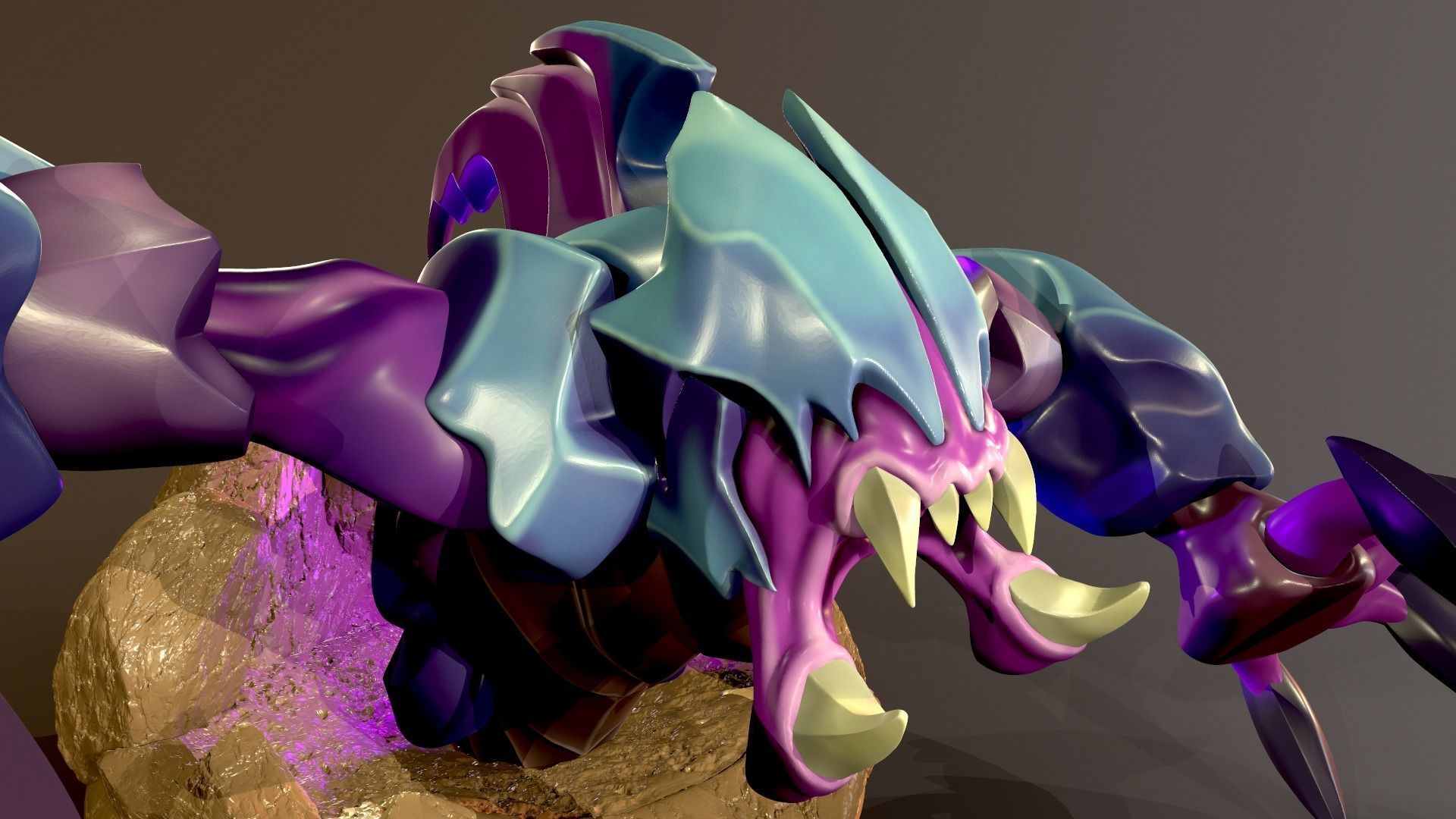 Reksai - League of Legends 3D print model_5
