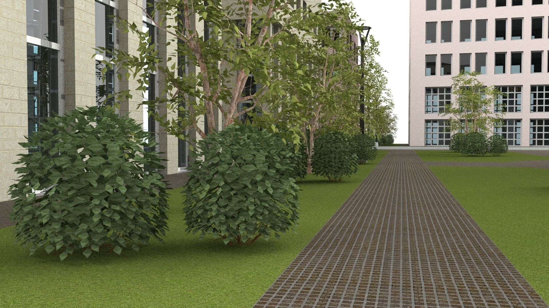 CITY 01 Low-poly 3D model_27