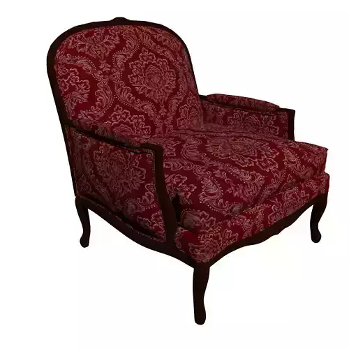 Fancy vintage armchair