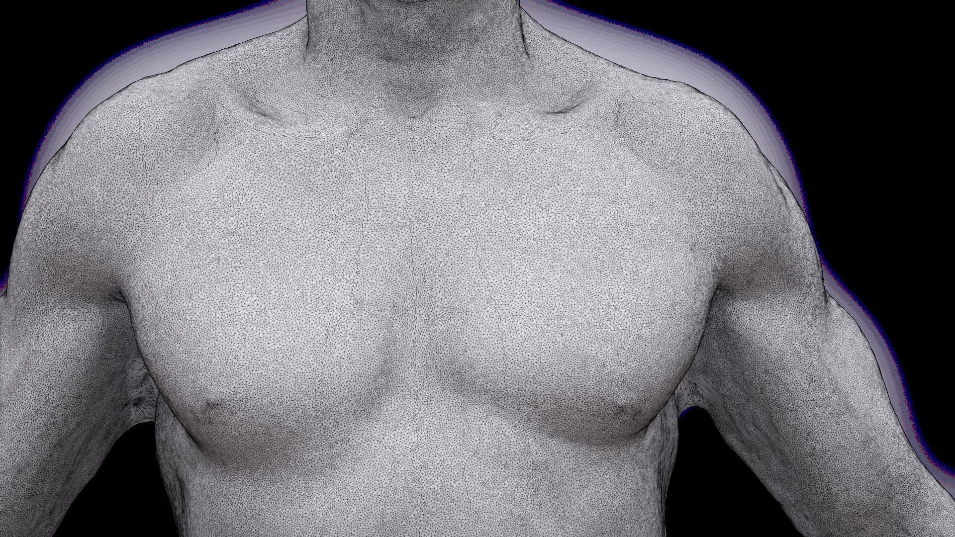 A Pose Raw 3D Scan Najeem Bonner 3D model_8