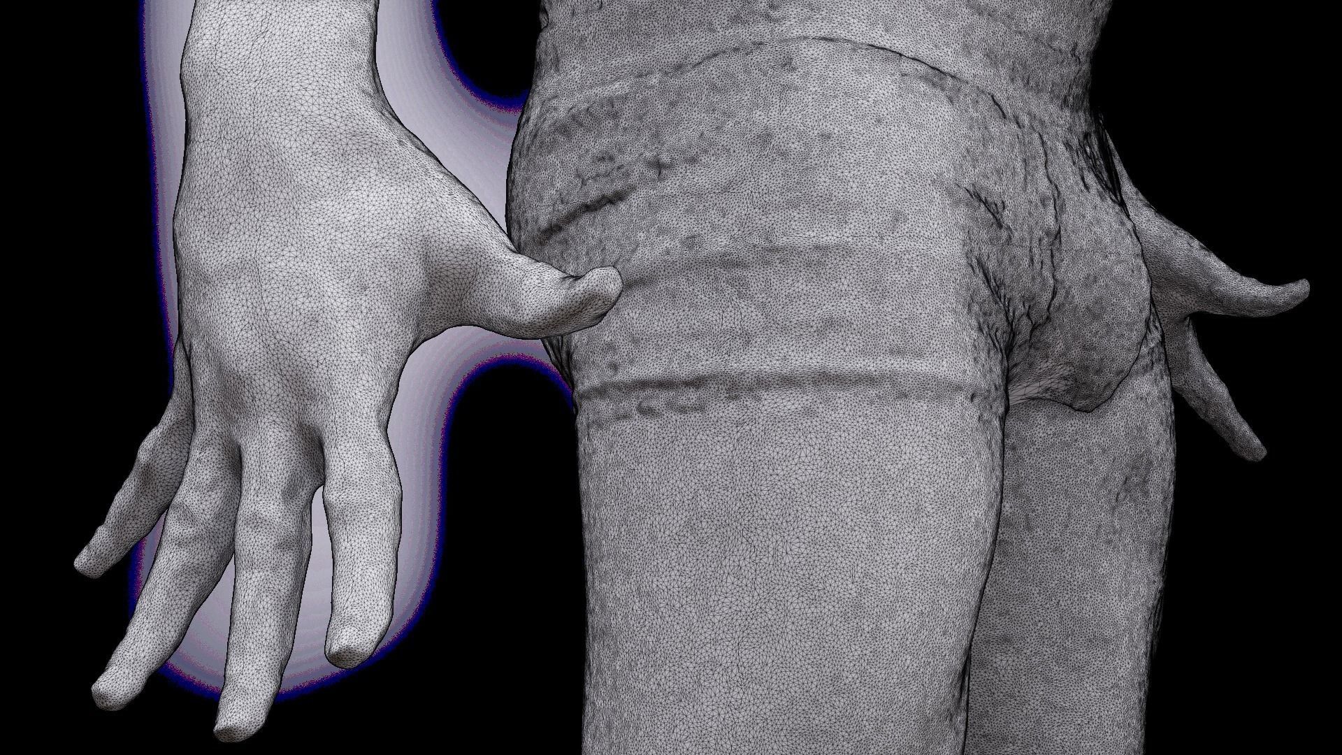 A Pose Raw 3D Scan Najeem Bonner 3D model_9