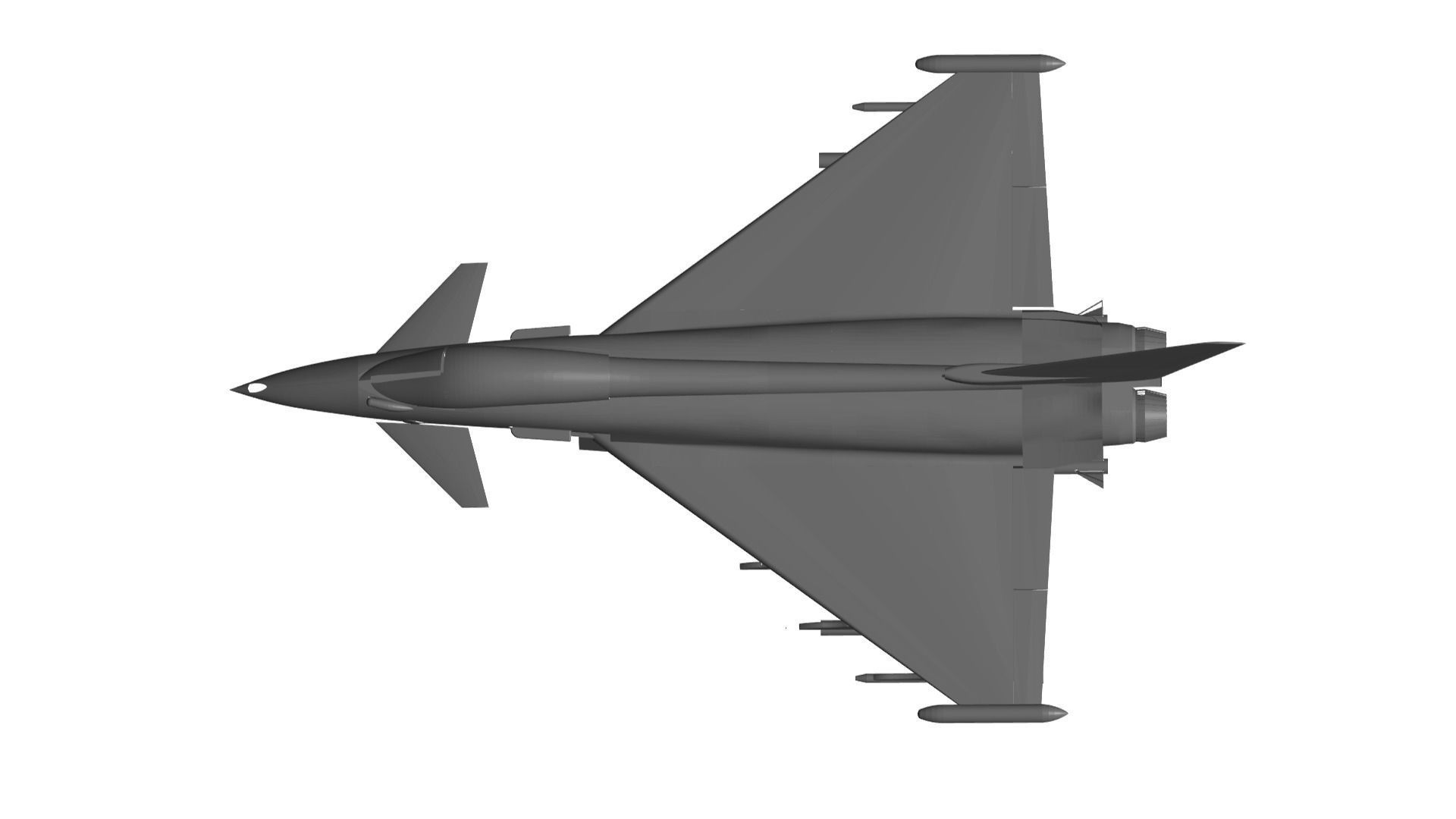 Eurofighter EF-2000 3D model_1
