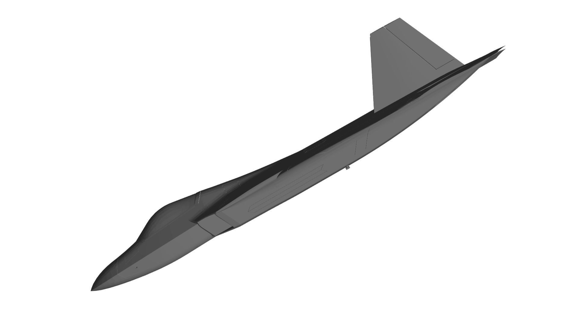 Lockheed Martin F-22 Raptor 3D model_2