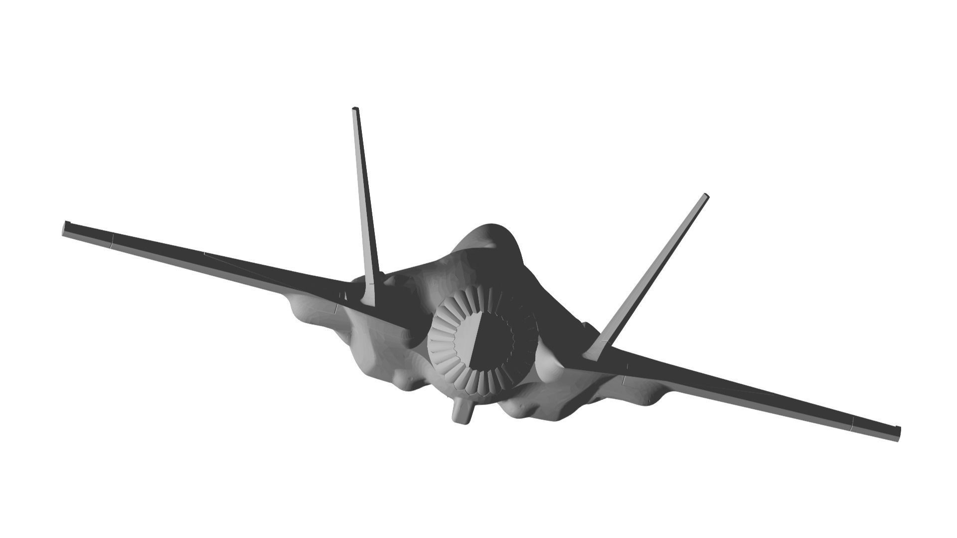 F-35 jet fighter bomber 3D model_3