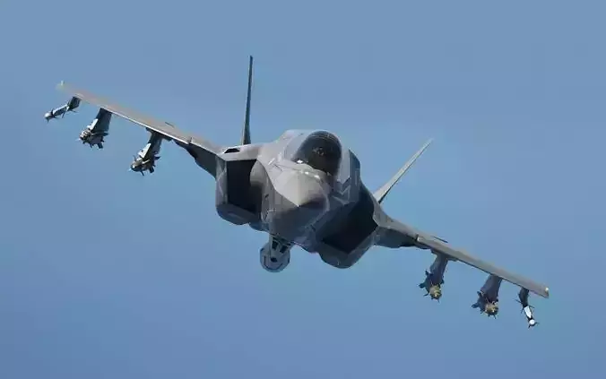 F-35 jet fighter bomber 3D model