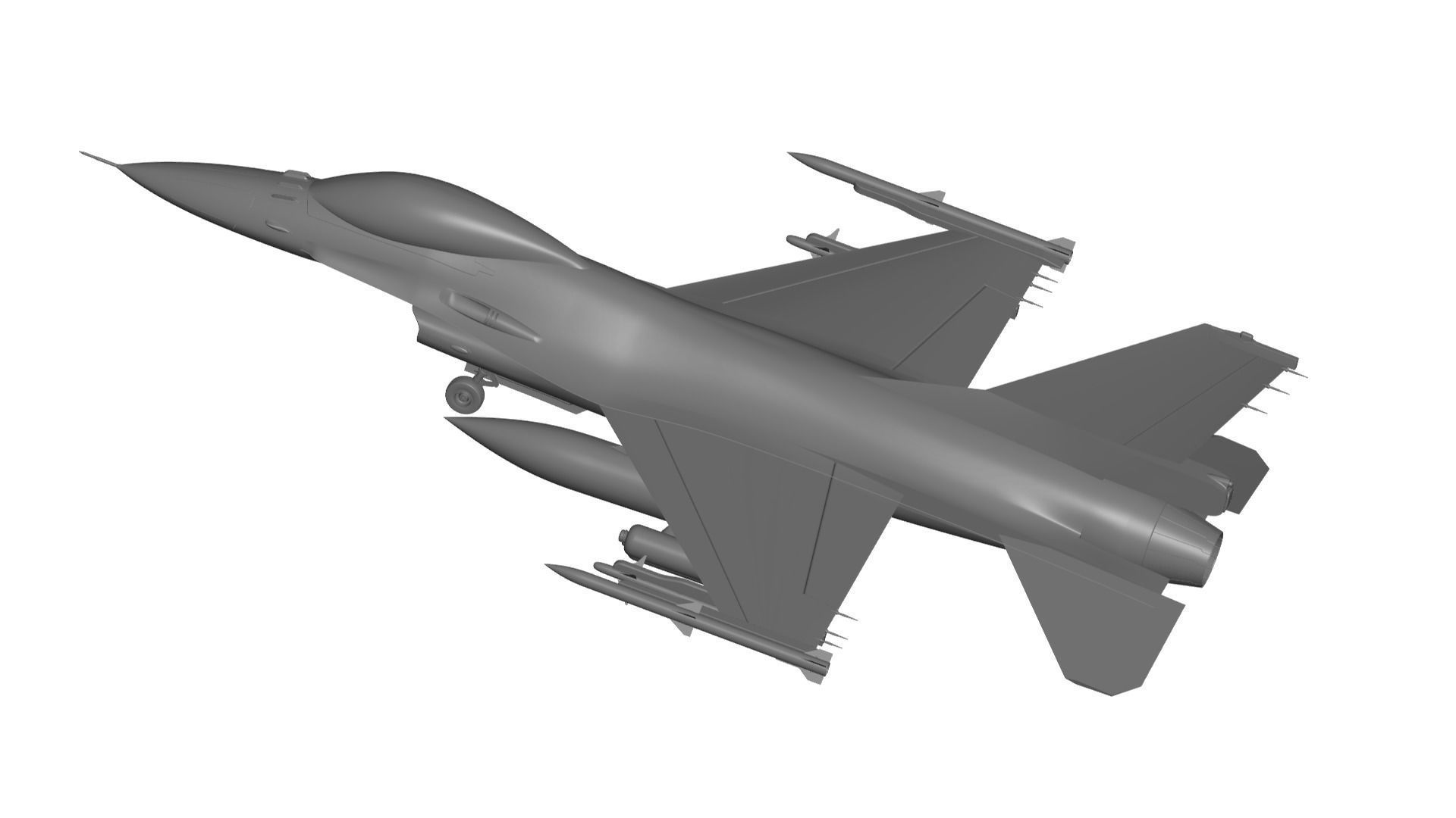 F-16 Fighting Falcon 3D model_4