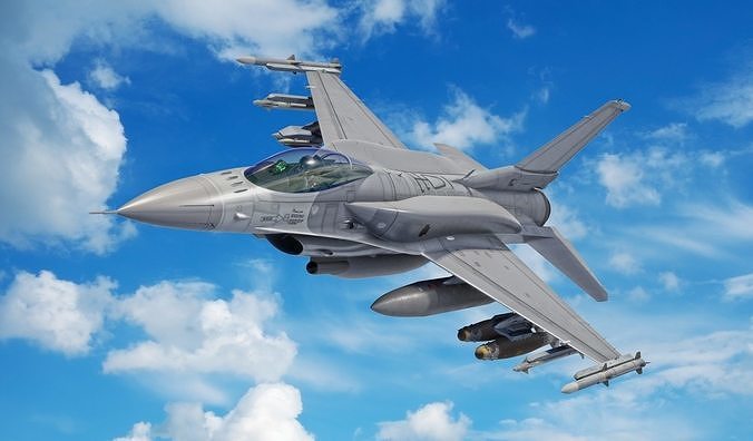F-16 Fighting Falcon 3D model