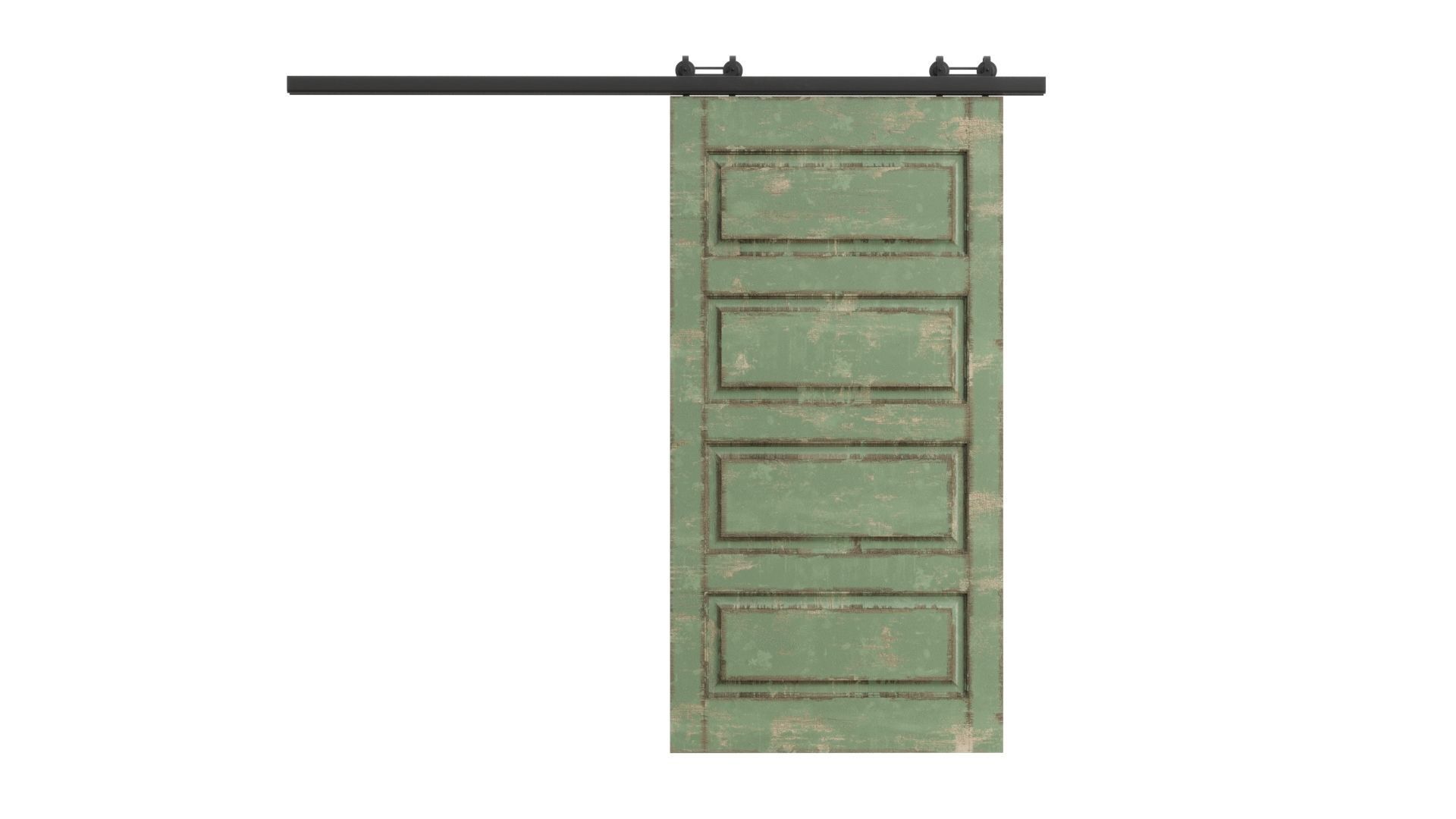 Doors Brothers Barn door 3 3D model_4