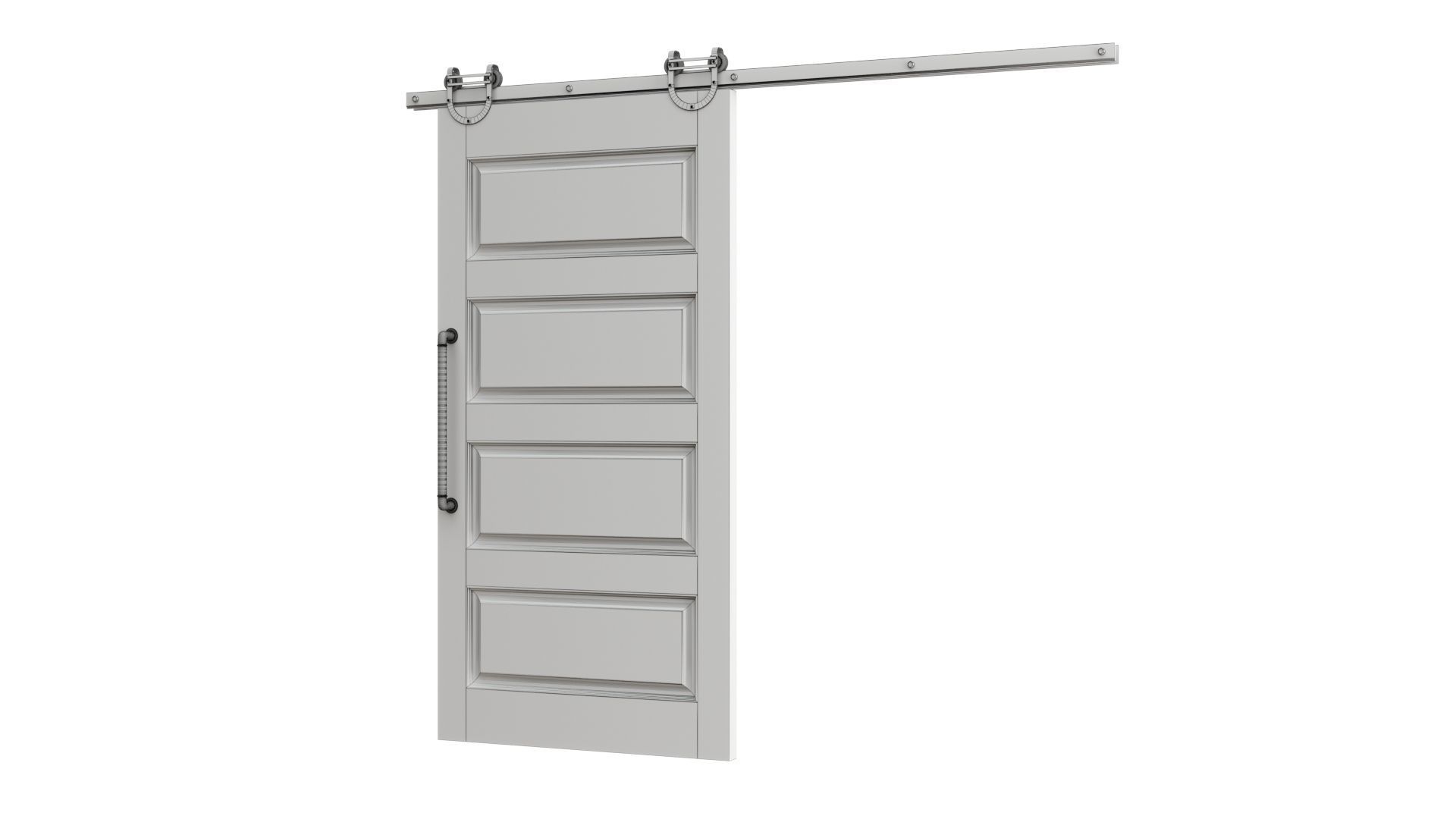 Doors Brothers Barn door 3 3D model_8