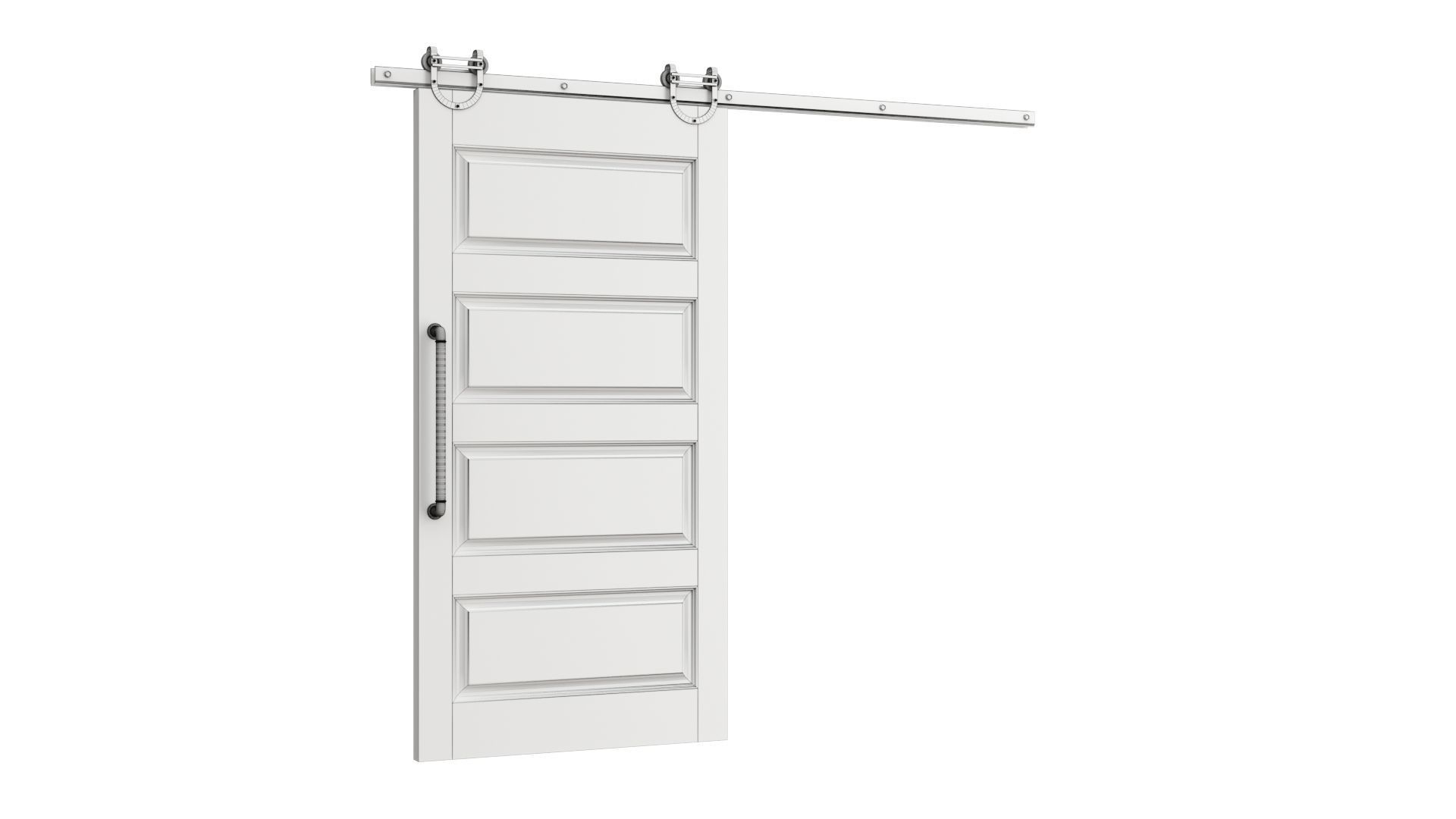 Doors Brothers Barn door 3 3D model_7