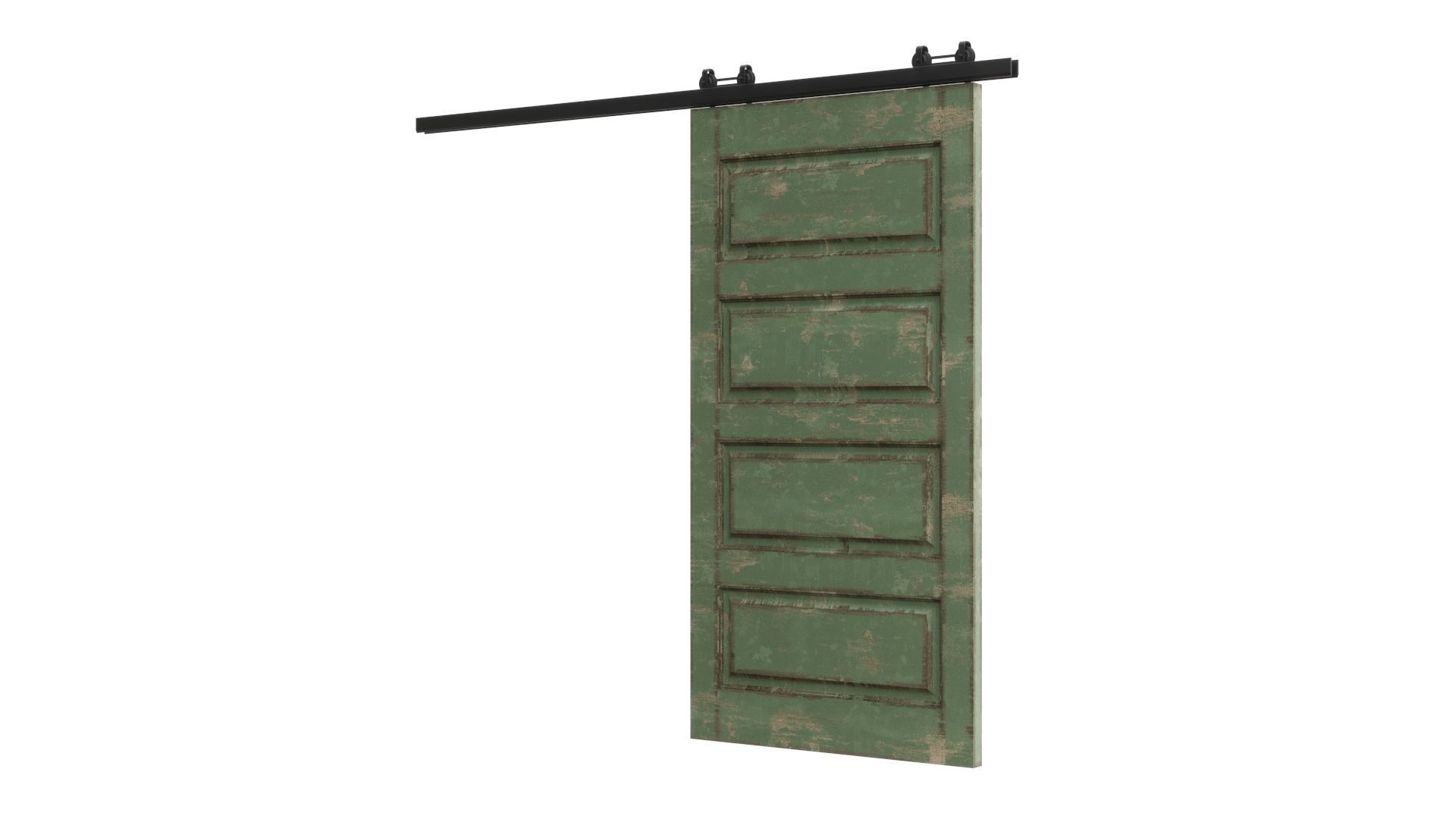 Doors Brothers Barn door 3 3D model_5