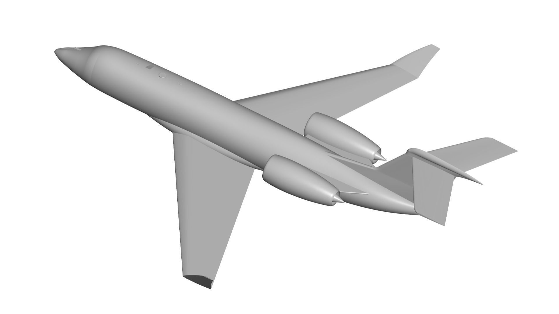 GULFSTREAM G500 3D model_4