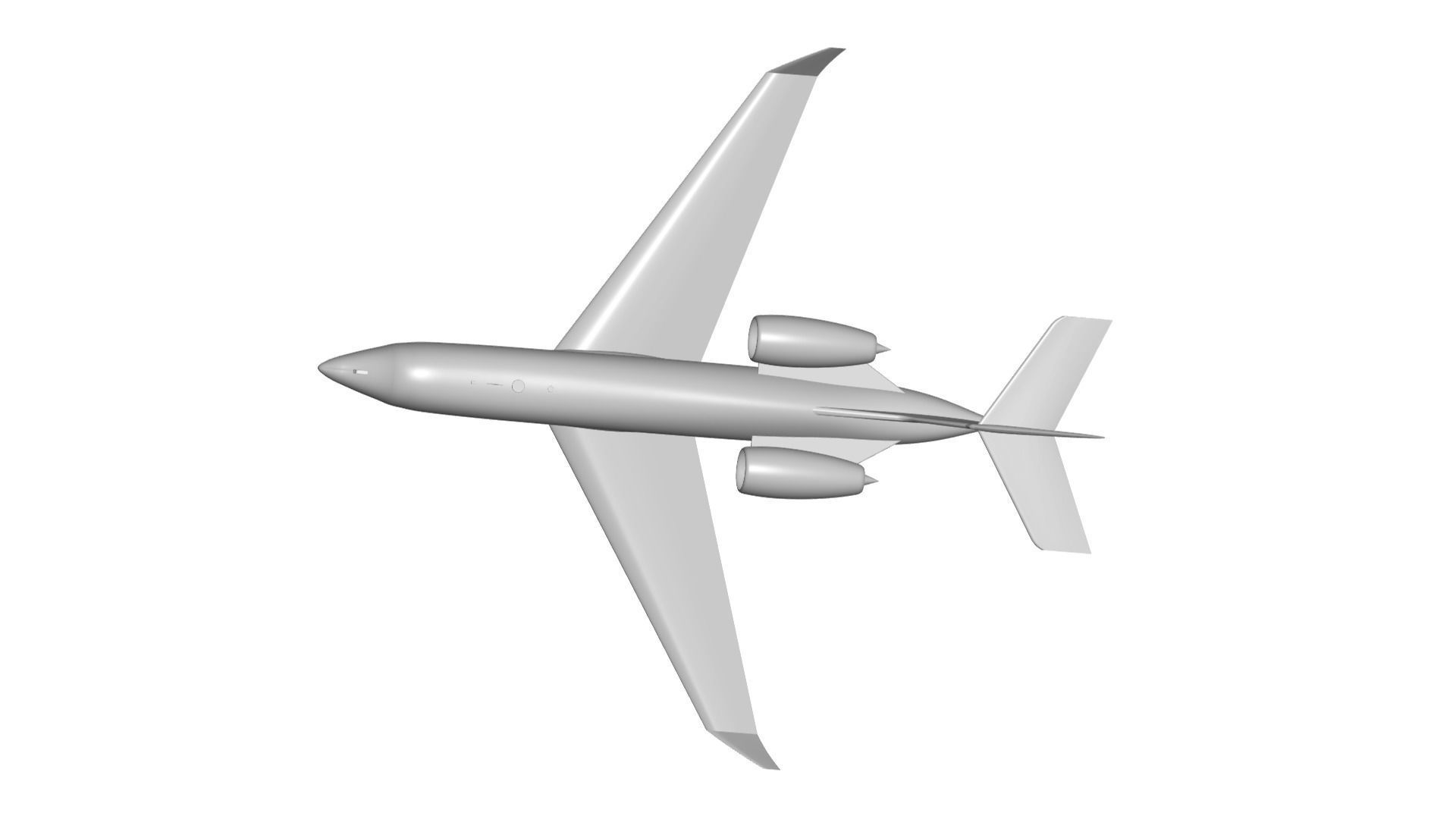 GULFSTREAM G500 3D model_1