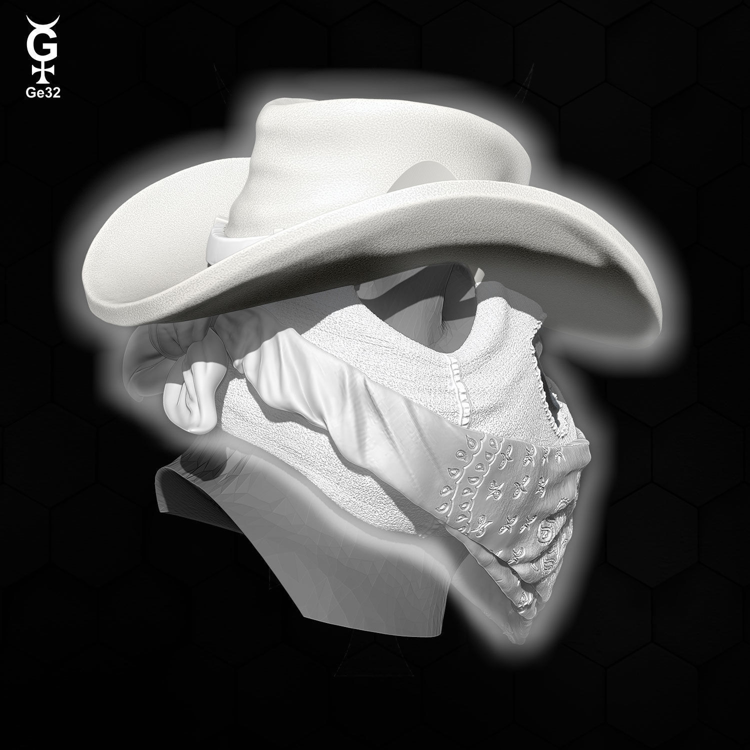 PHANTOM RIDER CAT - HELMET 3D print model_6