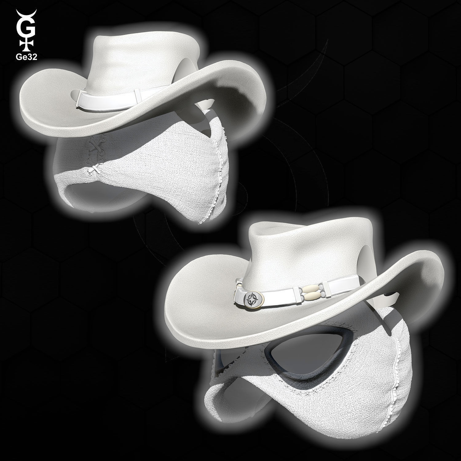 PHANTOM RIDER CAT - HELMET 3D print model_3