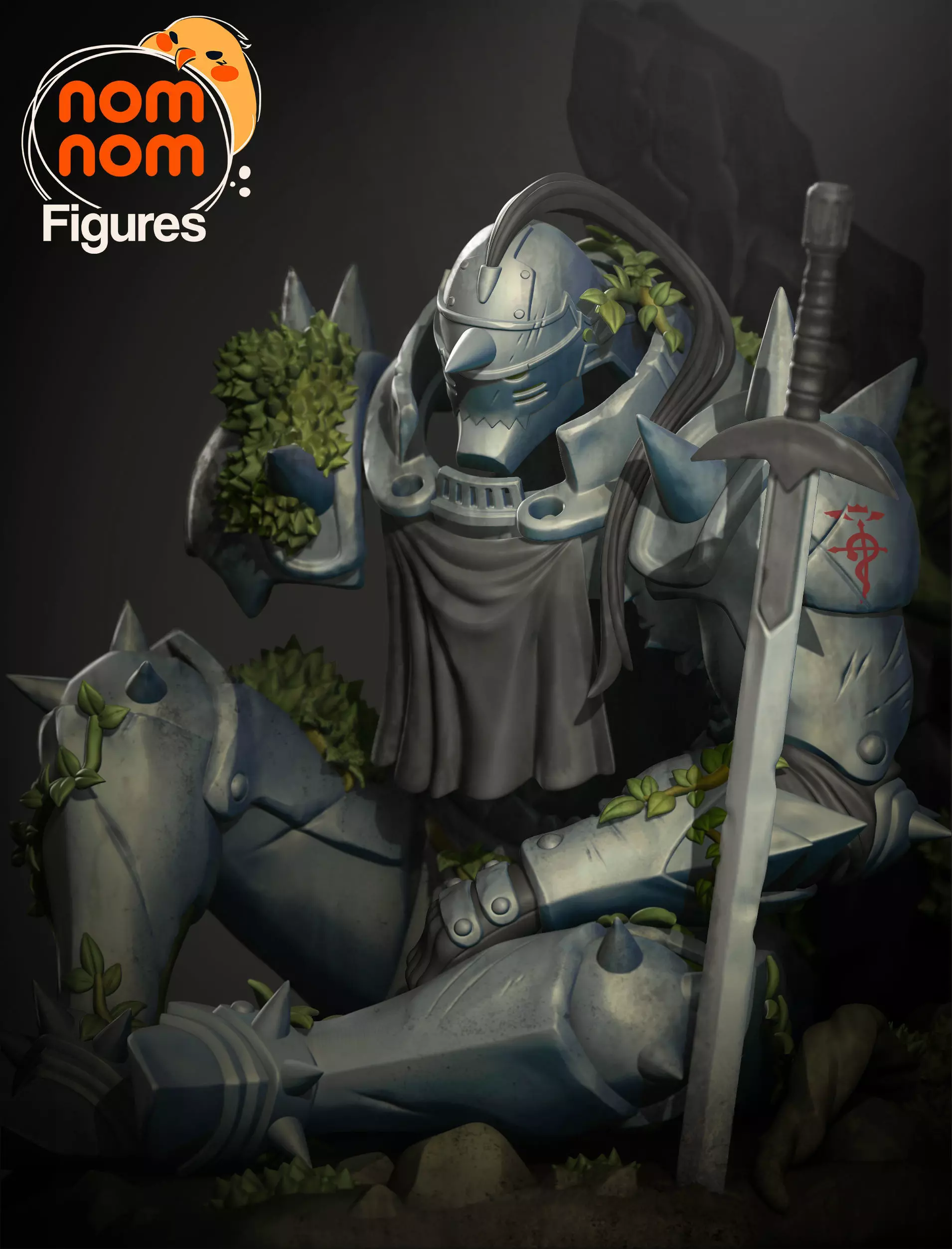 Alphonse - Fullmetal Alchemist 3D print model_0