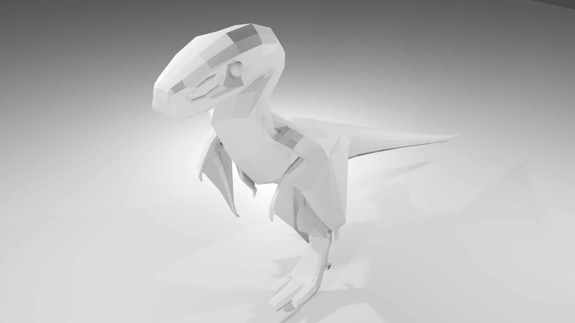 Yi Qi Low-poly 3D model_2