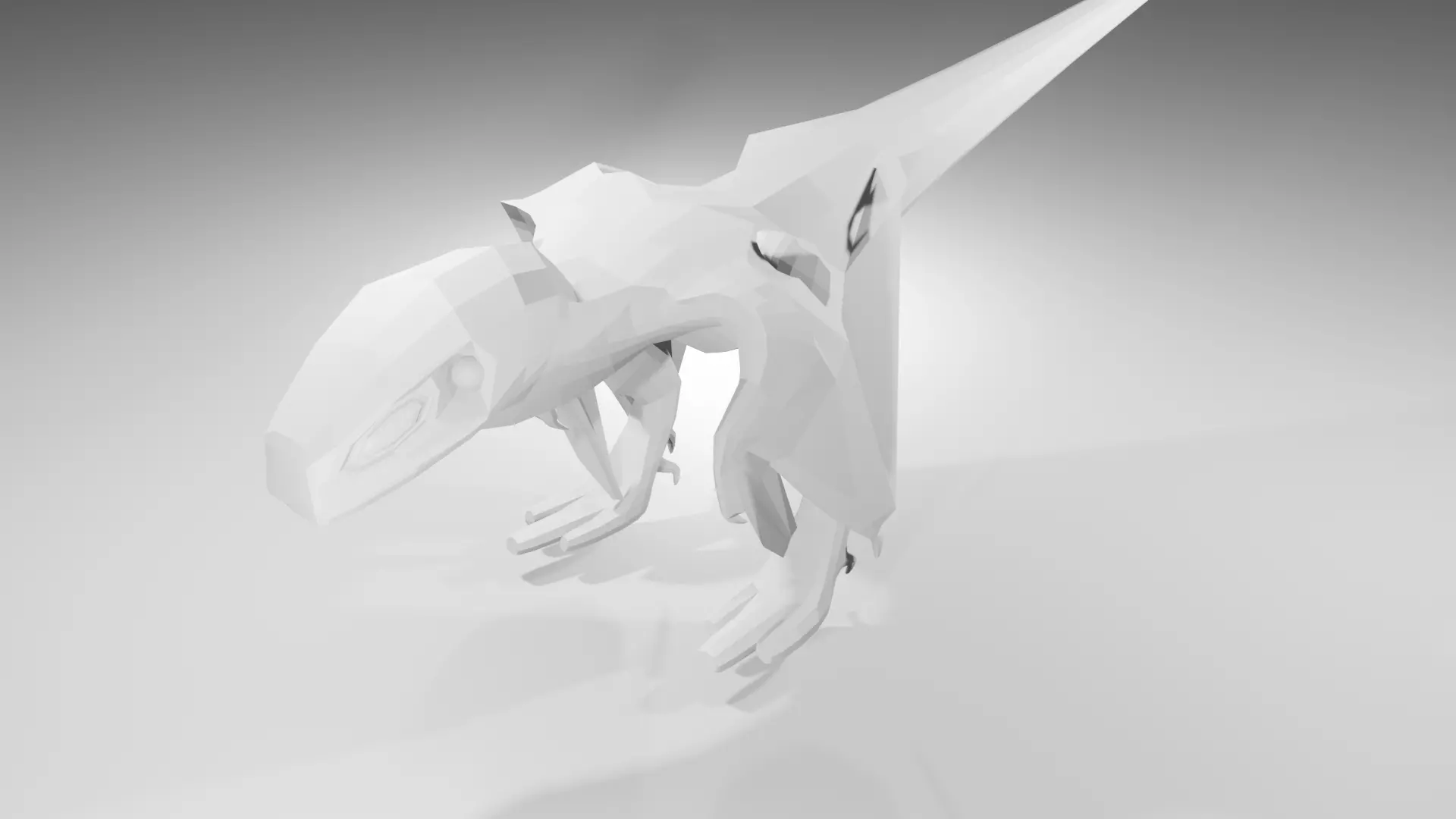 Yi Qi Low-poly 3D model_0