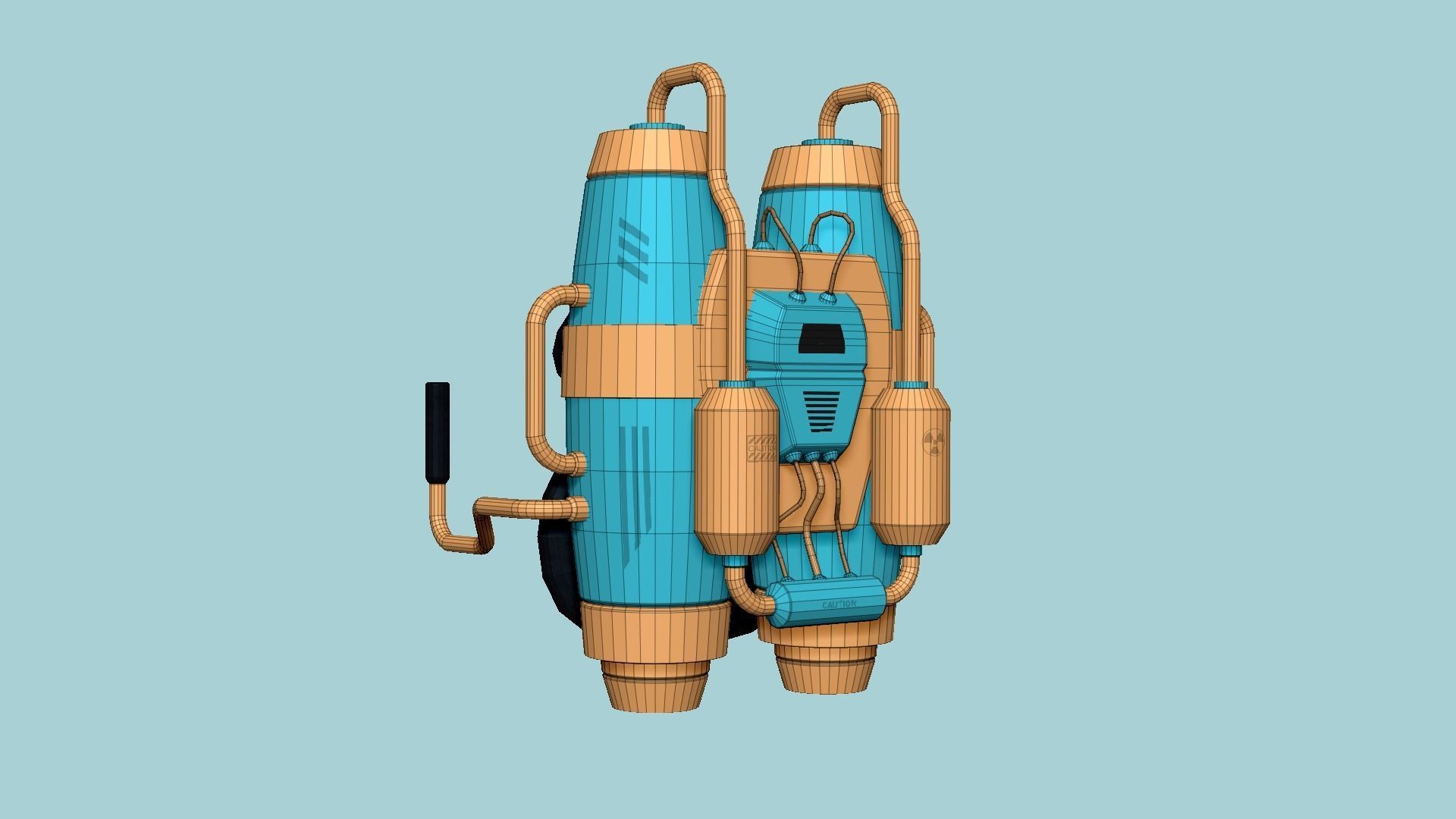 10 Jetpacks A Collection - SciFi Character Design _74
