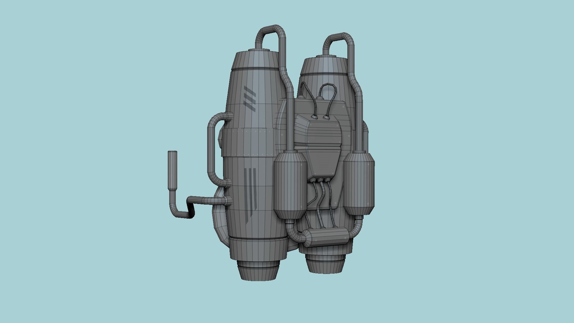 10 Jetpacks A Collection - SciFi Character Design _67