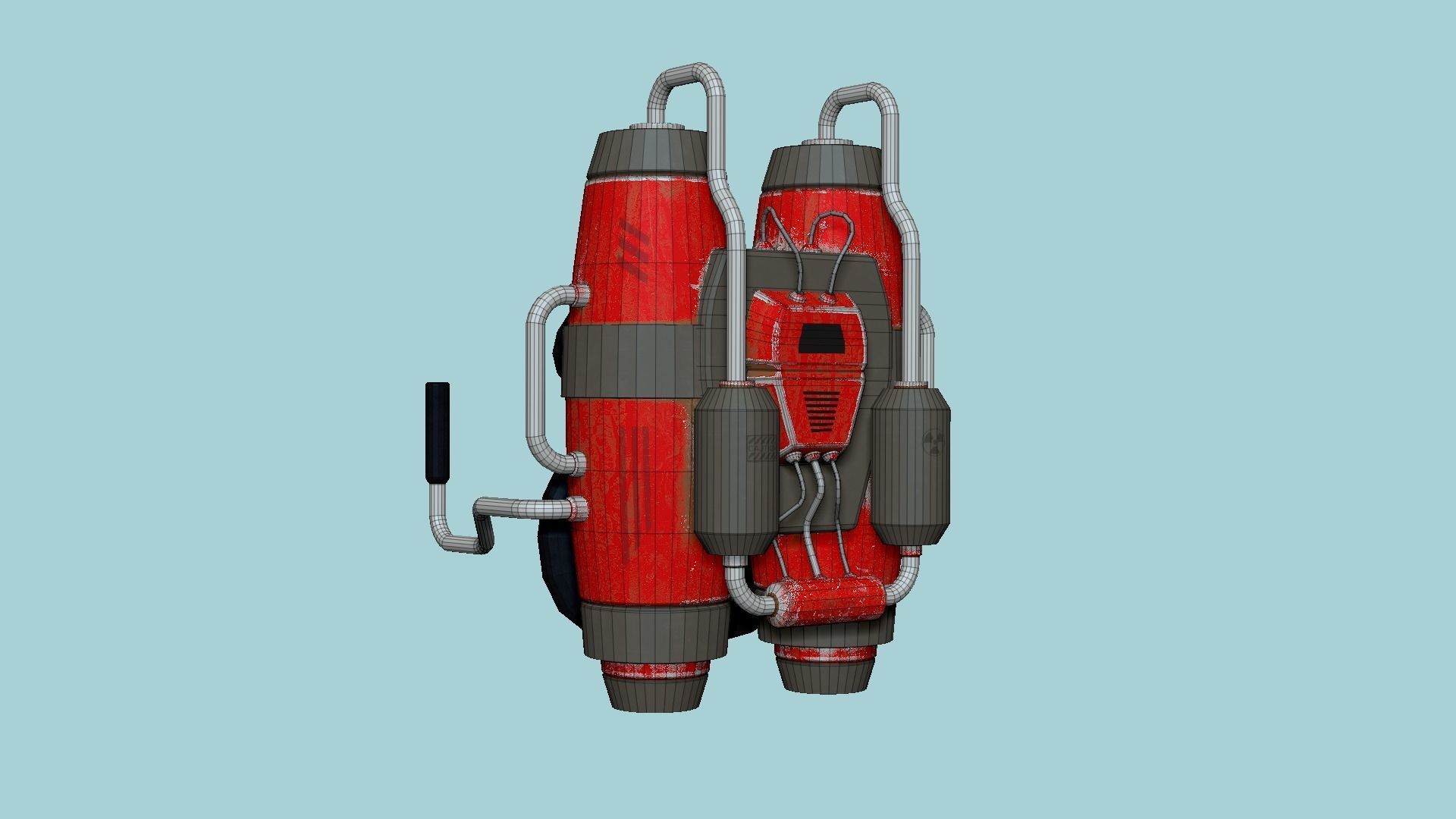 10 Jetpacks A Collection - SciFi Character Design _79
