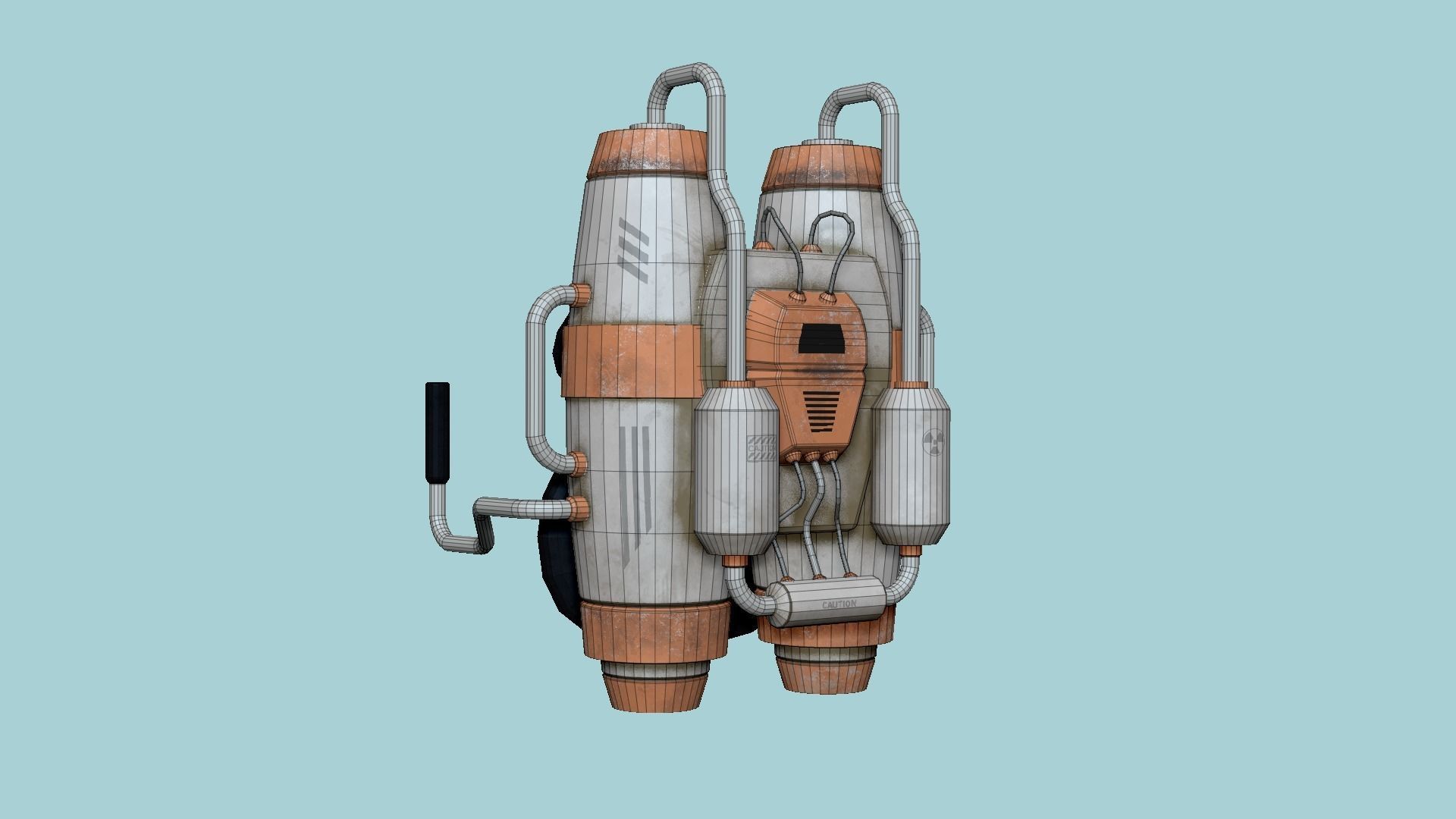 10 Jetpacks A Collection - SciFi Character Design _70