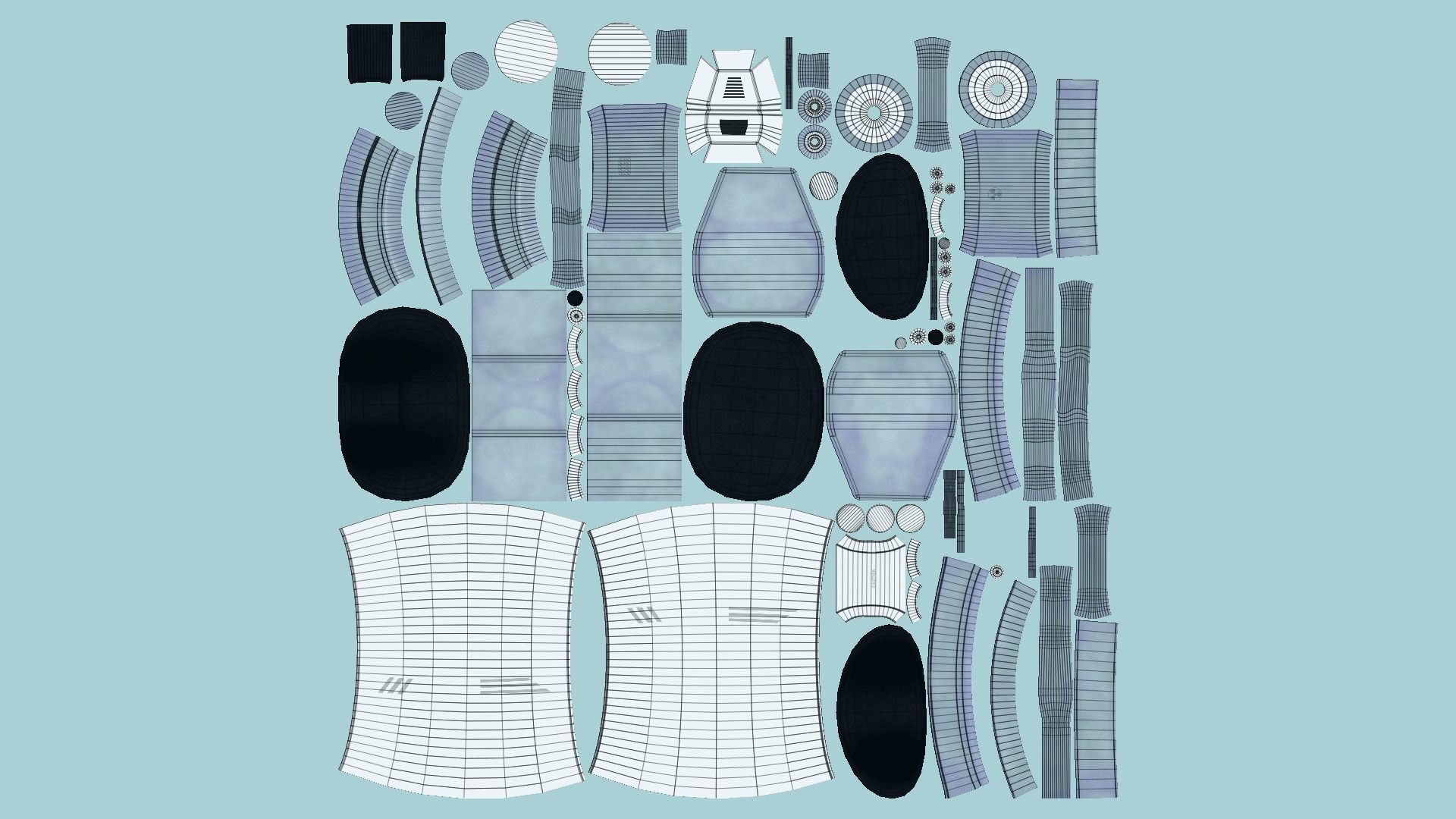 10 Jetpacks A Collection - SciFi Character Design _26