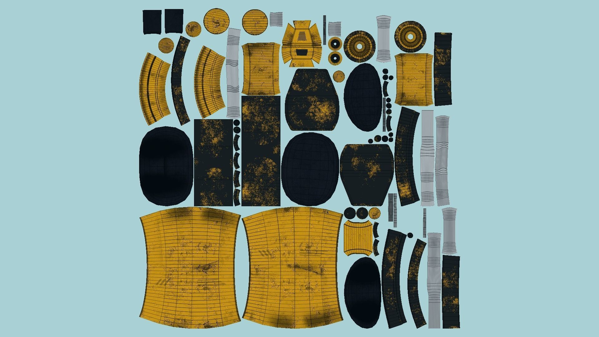 10 Jetpacks A Collection - SciFi Character Design _76