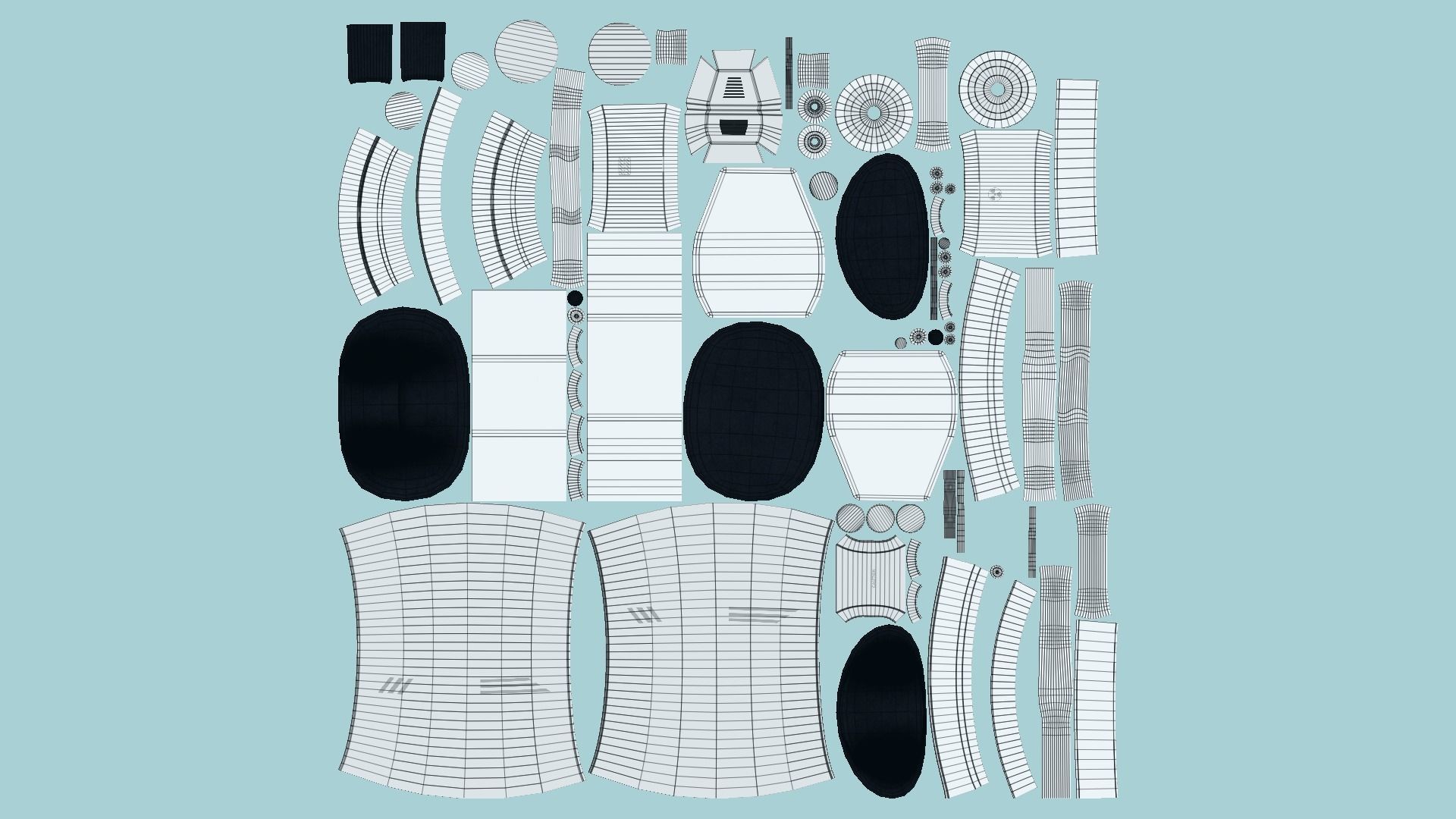 10 Jetpacks A Collection - SciFi Character Design _77