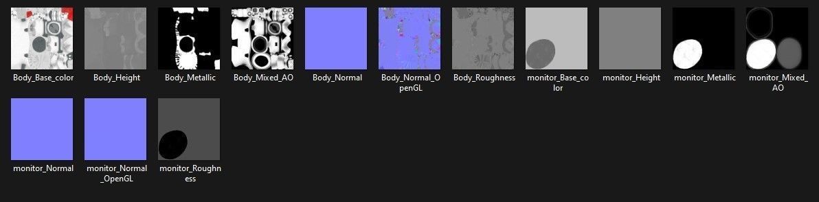 Characters SPACE SUIT for General Decoration Minimal Style 3D model_17