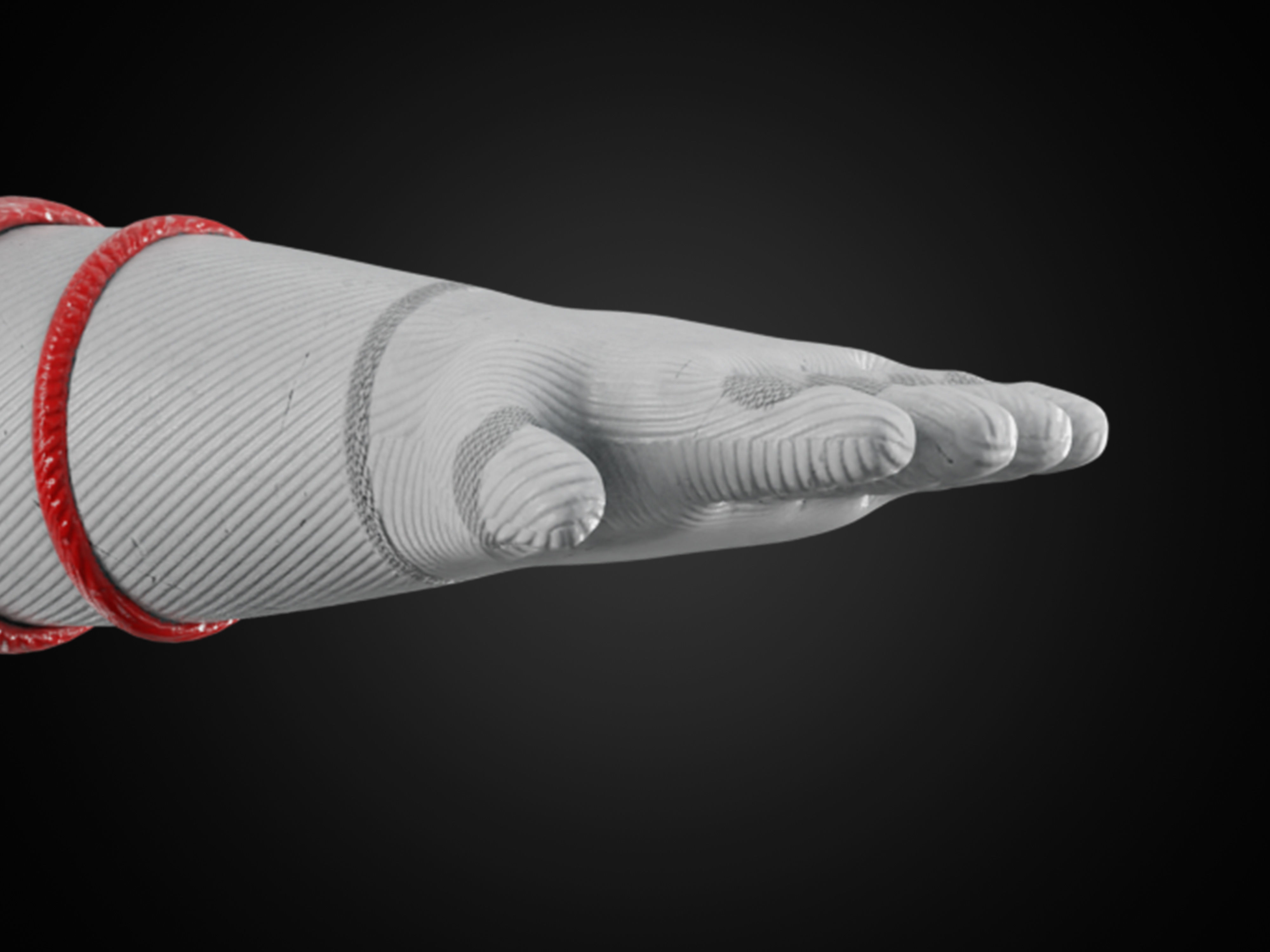 Characters SPACE SUIT for General Decoration Minimal Style 3D model_8