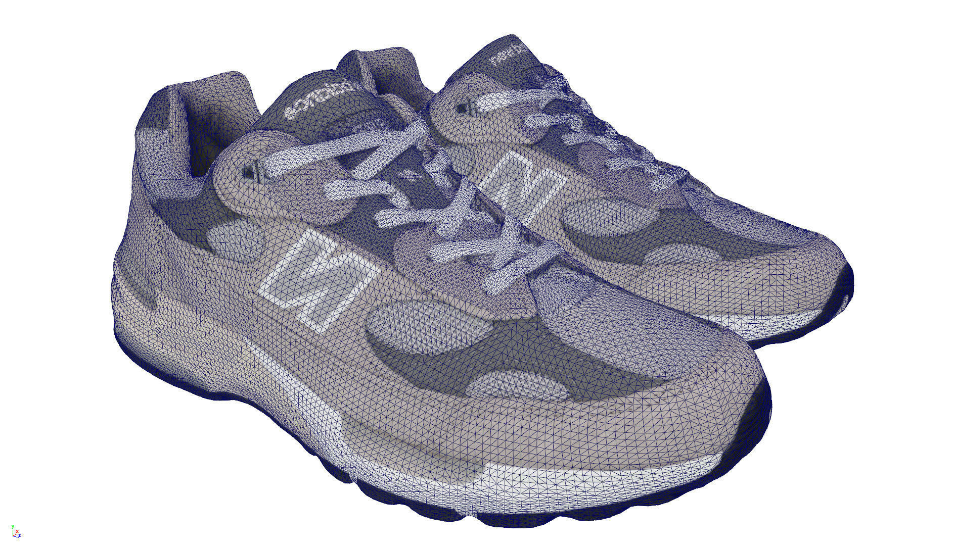 New Balance 992 Grey 3D model_14