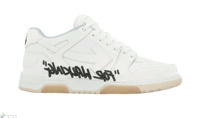 Off-white Out of Office sneaker 3D model