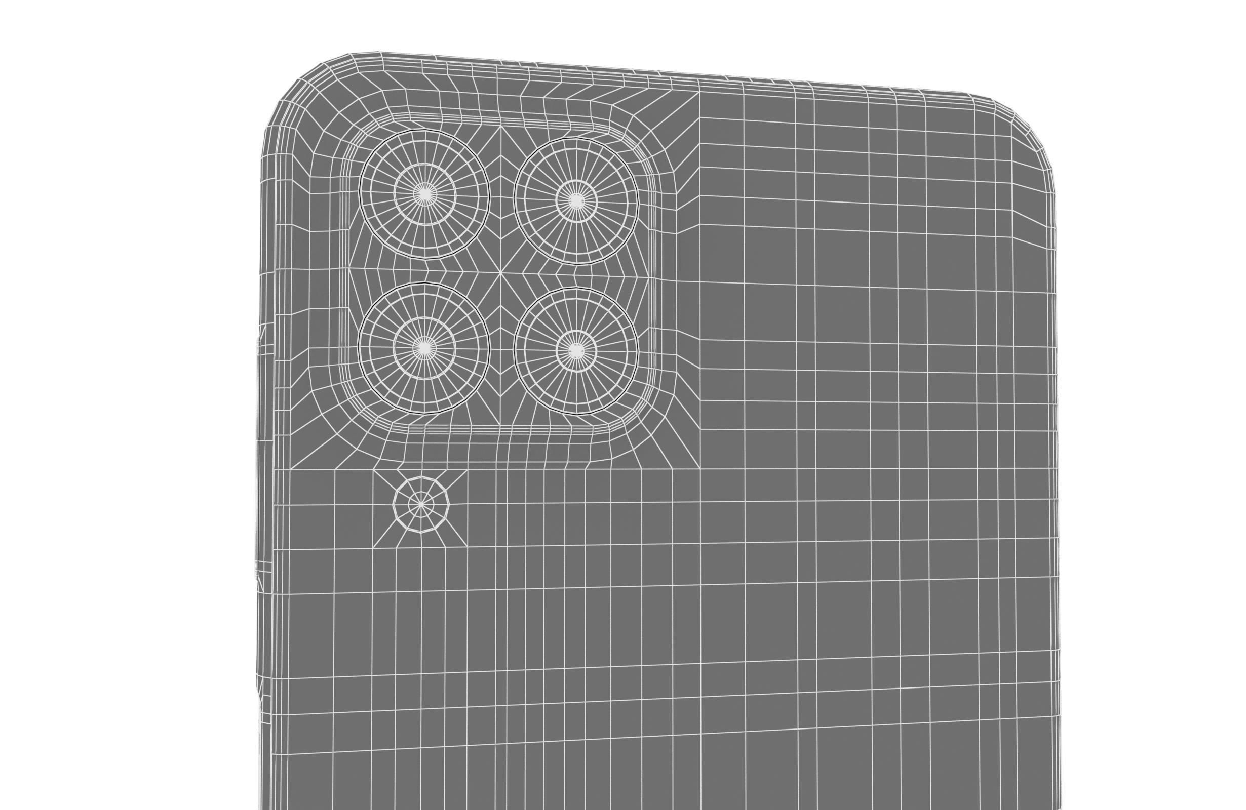 Samsung Galaxy M33 Blue 3D model_19