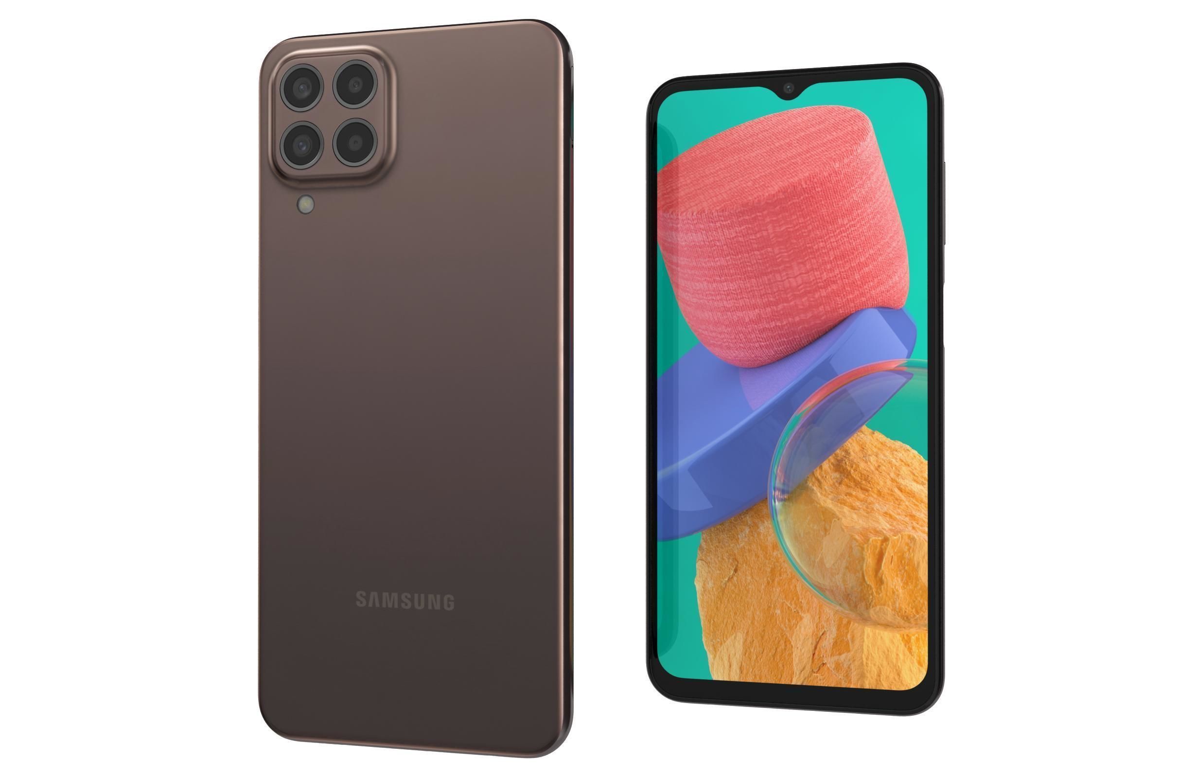 Samsung Galaxy M33 Brown 3D model_7