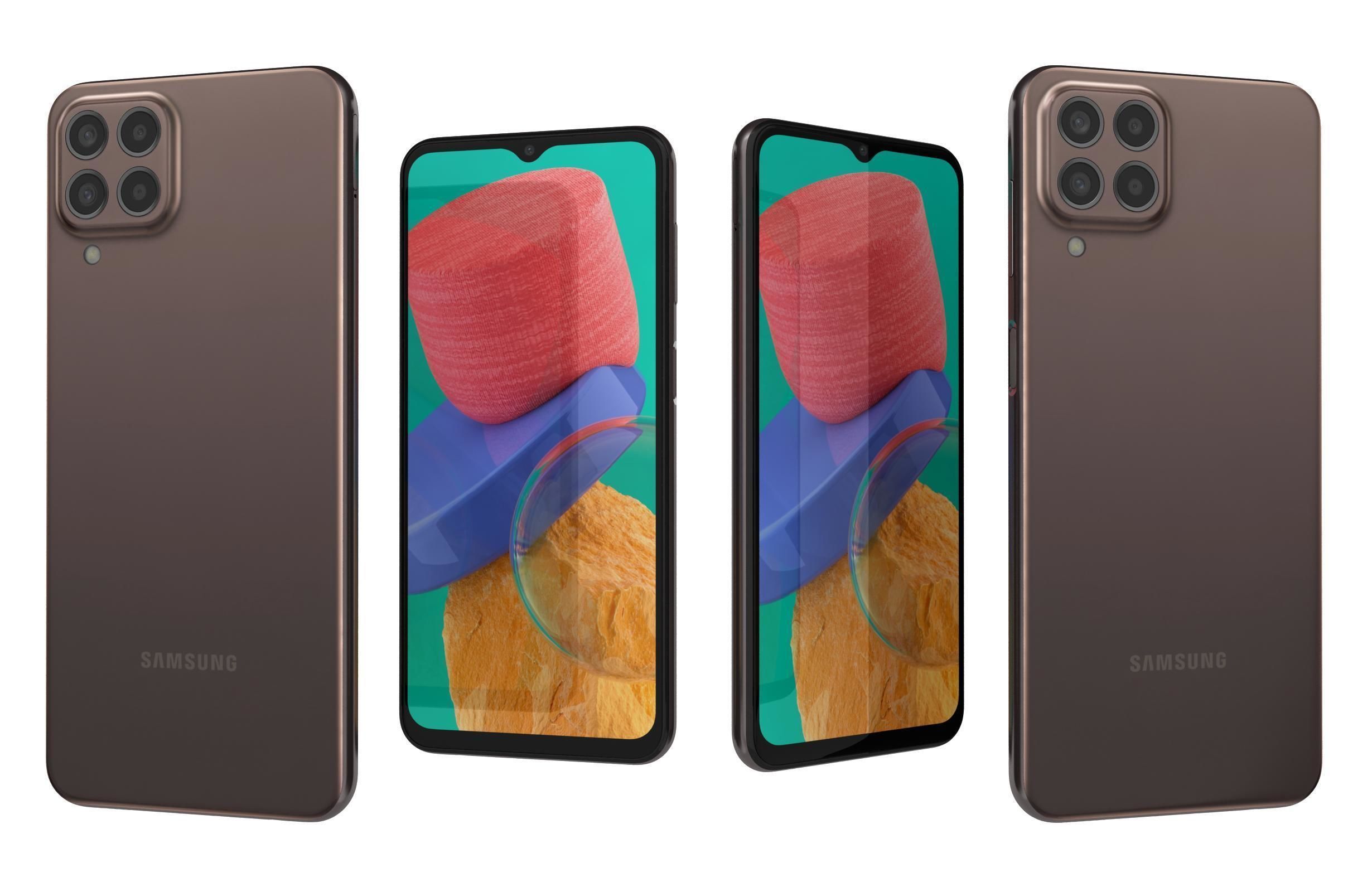 Samsung Galaxy M33 Brown 3D model_3