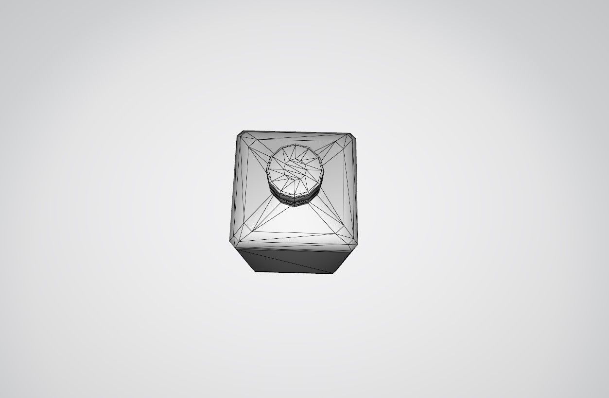 Pill Bottles 2 kinds Free low-poly 3D model_10