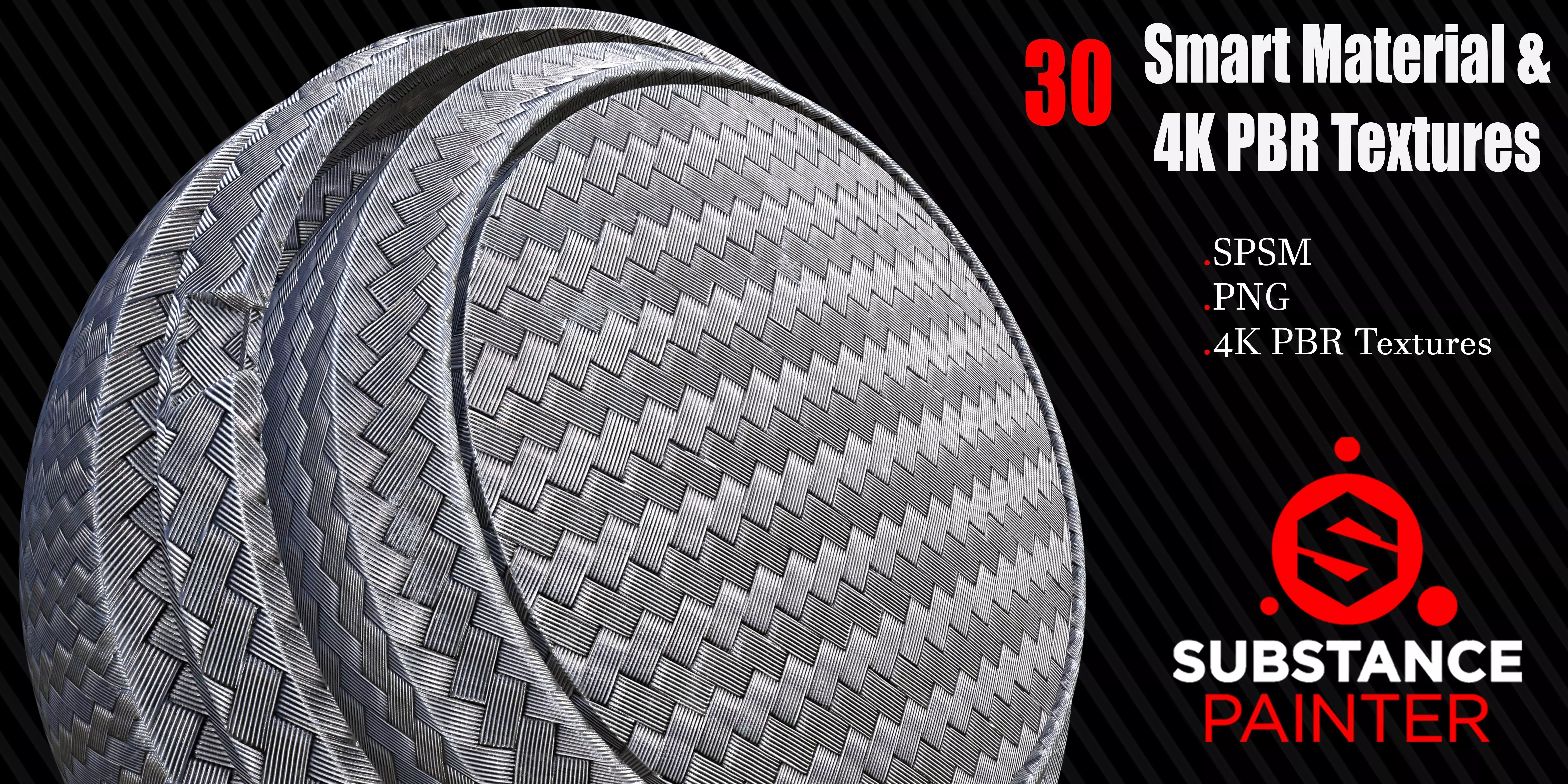 30 High Quality and Procedural Smart Materials 4K PBR Texture0 Texture_0