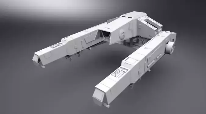 Y45 Hauler scale model 3D print model