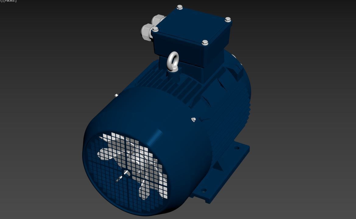 Electric motor 3D model_14